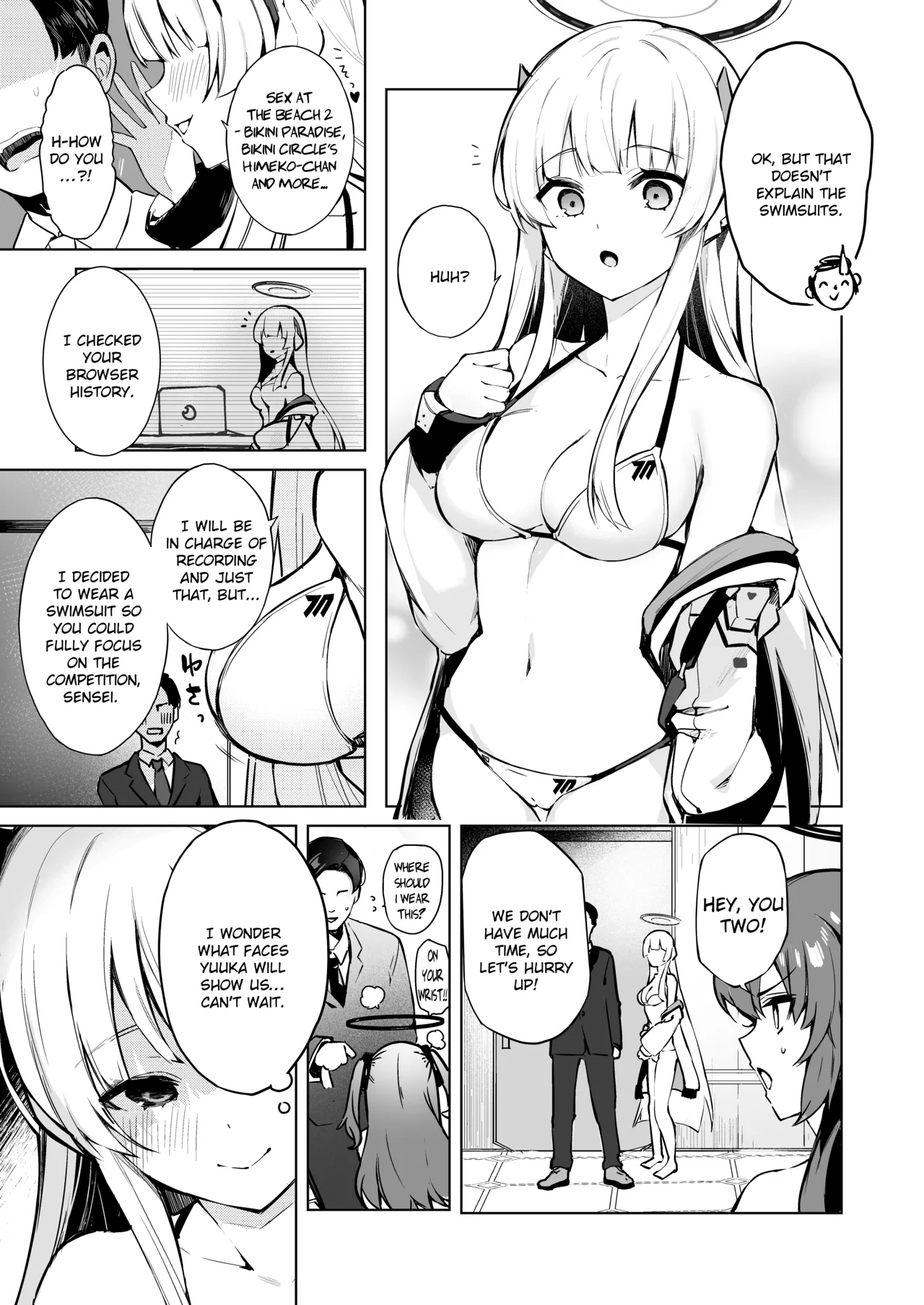 Dokidoki Bikini Seminar Chapter 1 - page 4