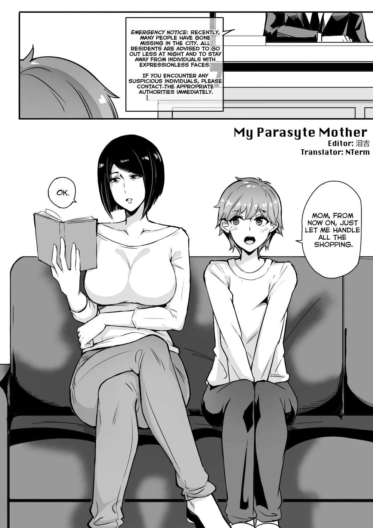 My Parasyte Mother Ch. 1 Chapter 1 - page 1
