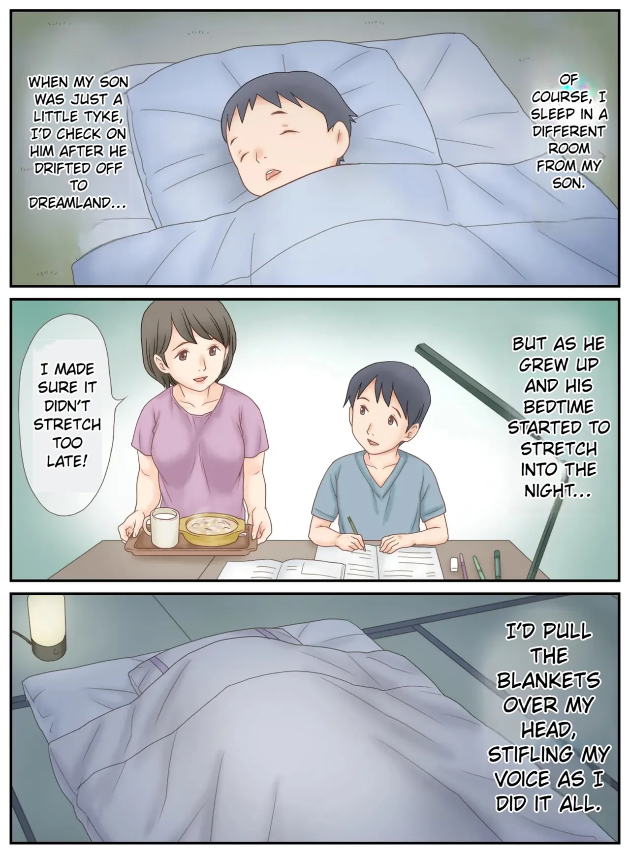 Musuko ni Mirareta Onanie Chapter 1 - page 4