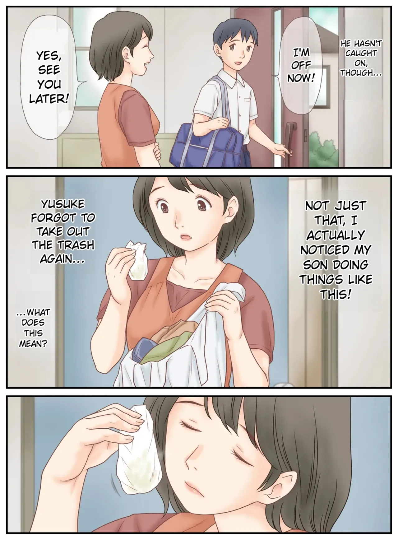 Musuko ni Mirareta Onanie Chapter 1 - page 6