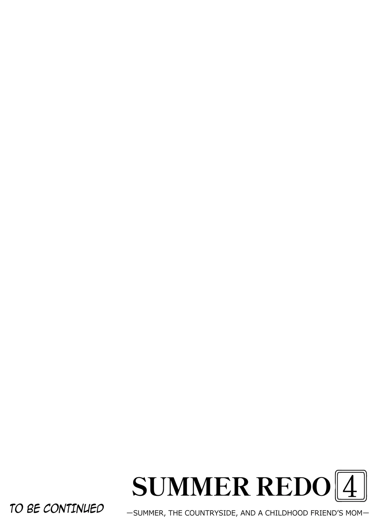 Natsu no Yari Naoshi 1-4 Chapter 2-4 - page 255