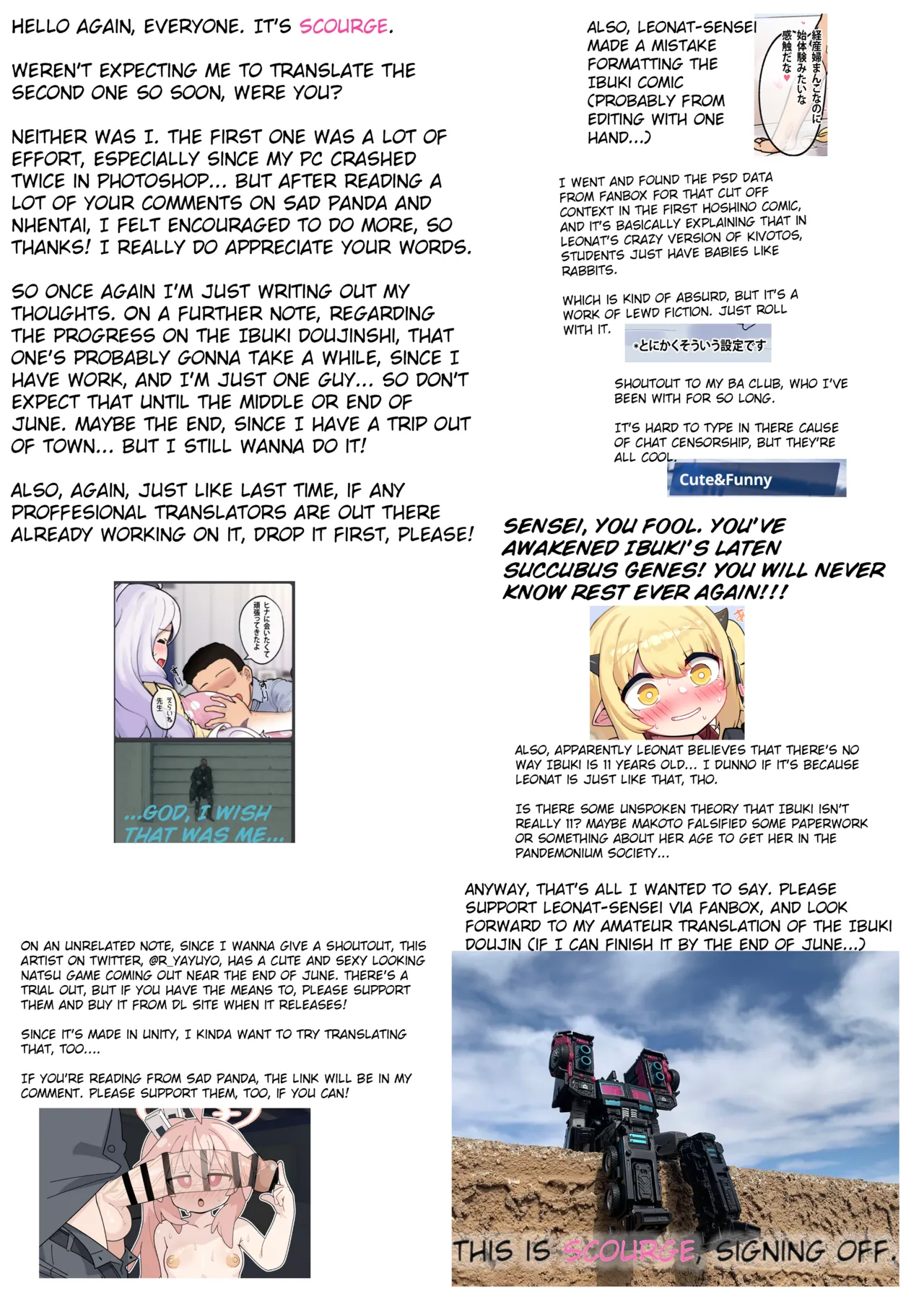 SCHALE Houkokusho: Ninshin / Shussan Kiroku2 Chapter 1 - page 43