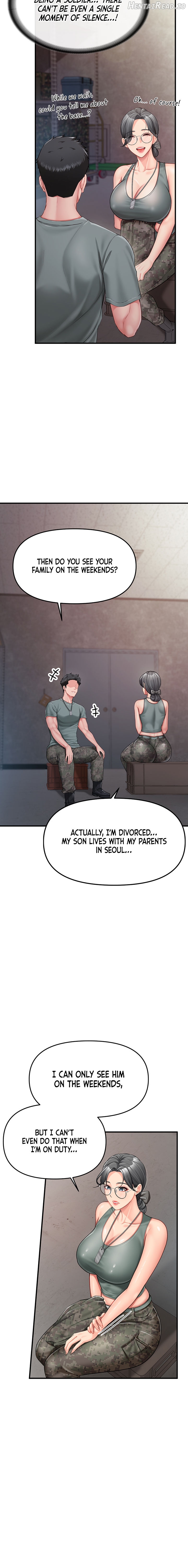 I’m the Only Man on the Military Base Chapter 8 - page 12