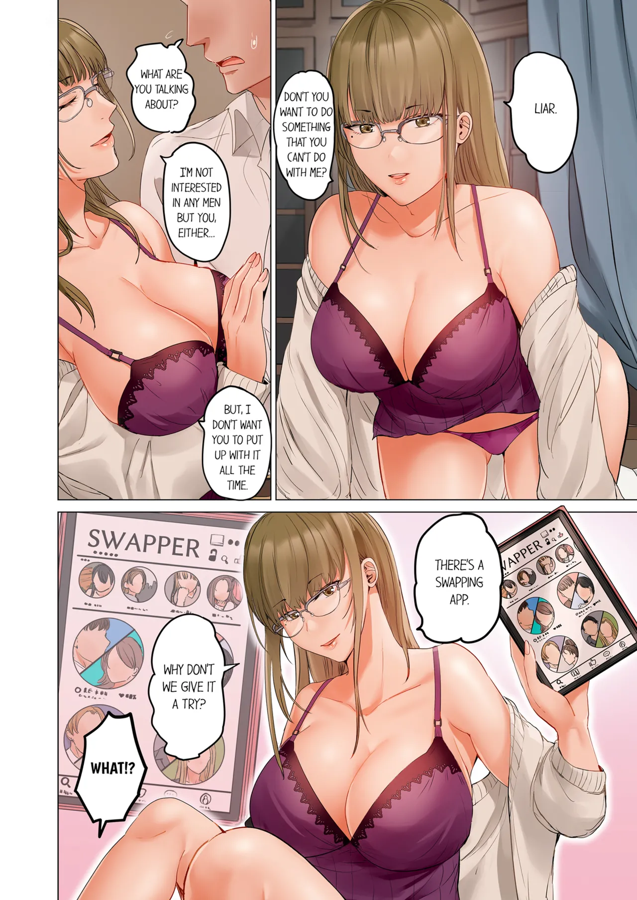 Married Couple Swap ~He's Better Than My Husband~ Vol. 1-5 Chapter 6-7 - page 140