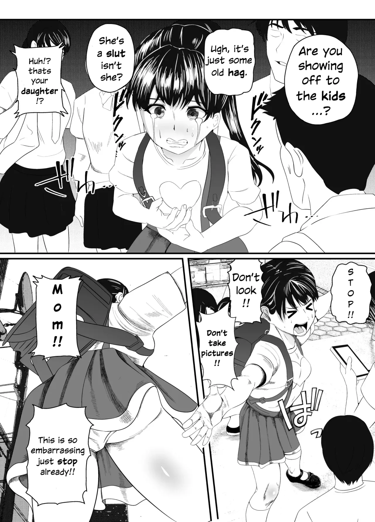 A mother possessed by a ghost who started doing inappropriate things outside Chapter 1 - page 10