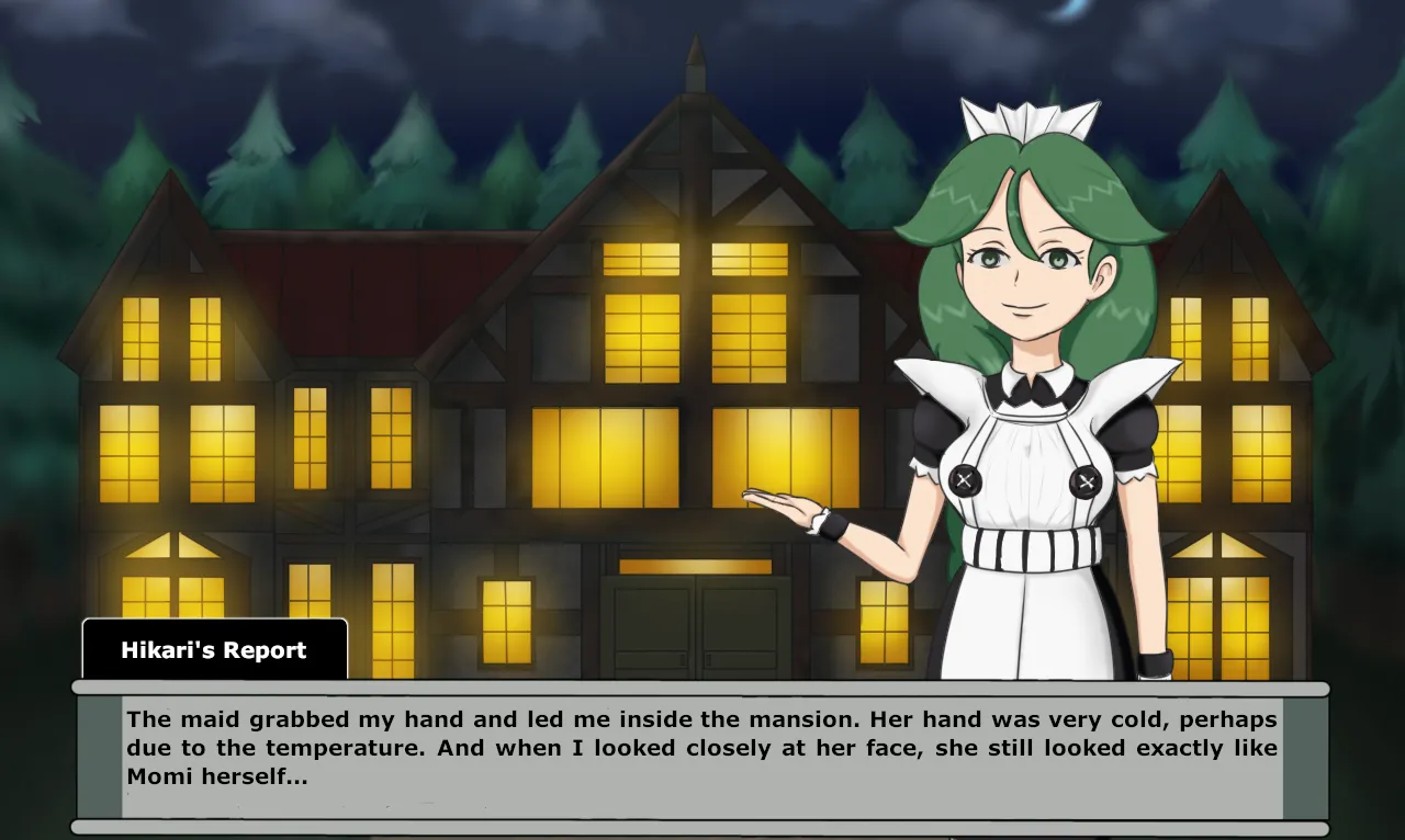 Momi-san, a maid at the forest Old Chateau Chapter 1 - page 7