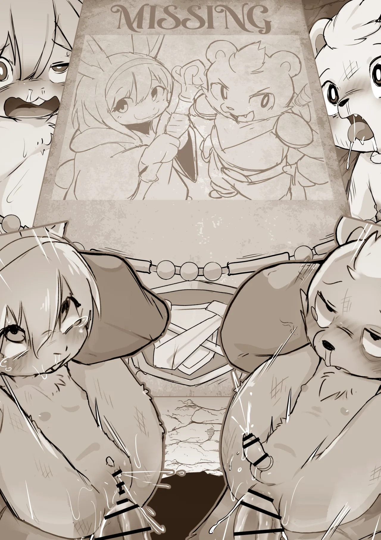 Manmosu Marimo - The Battle Academy's Top Pupil Duo Quest in The Horde Cave Chapter 1 - page 8