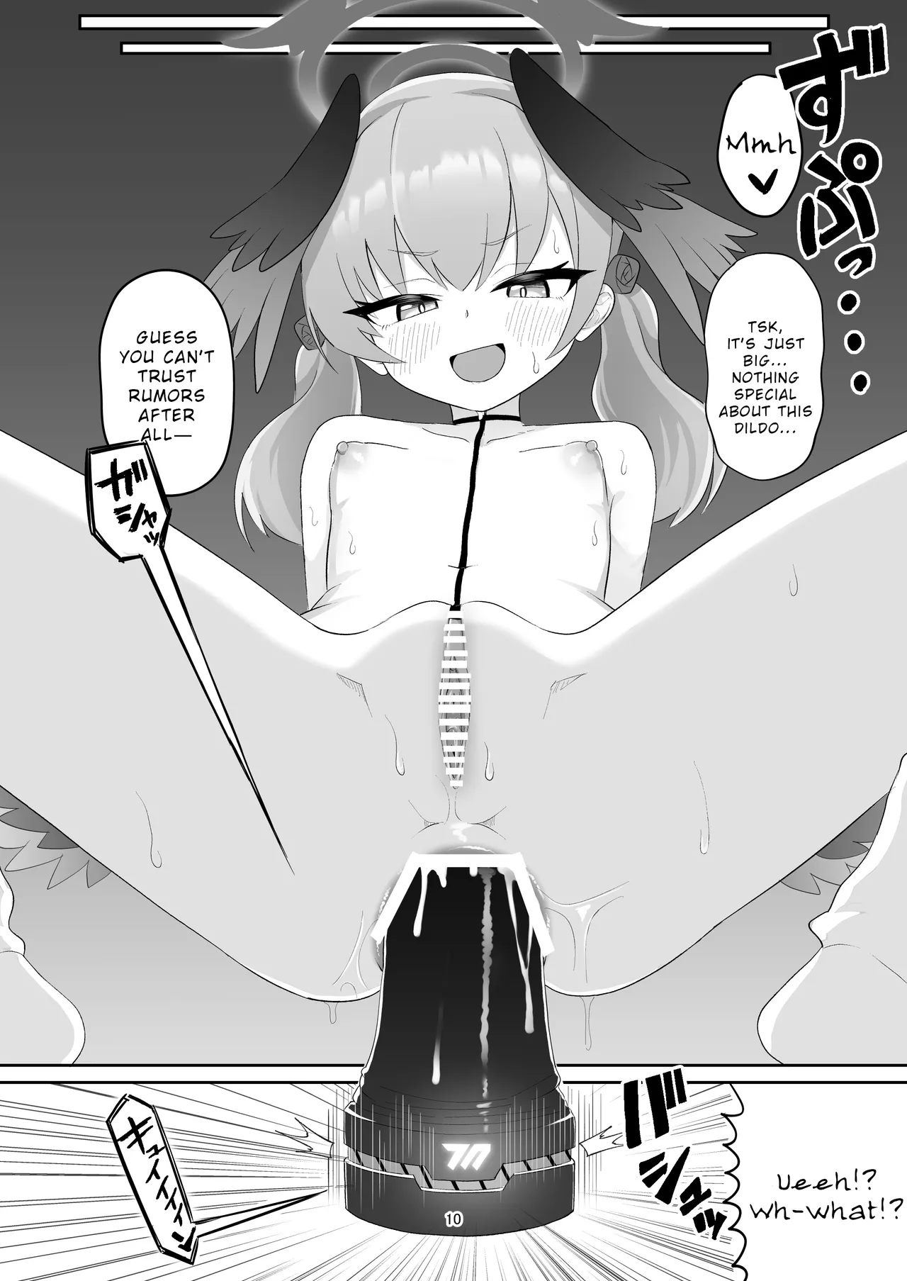 Koharu ga Ayashii Dildo ni Te o Dashite Chotto Taihen na Me ni Au Hon Chapter 1 - page 10