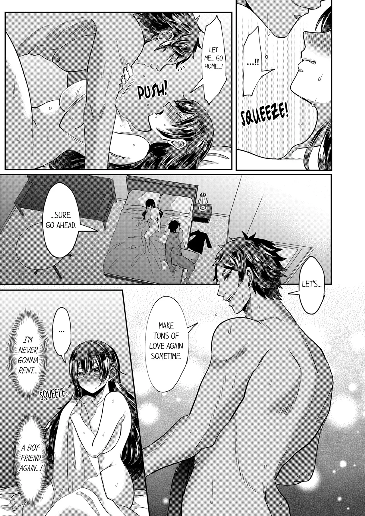 'Shisshin Suru made Ikasete Ageru ne' Hyouhen Shita Rentaru Kareshi no Nogasanai Shuuchaku Piston Chapter 1-11 - page 24