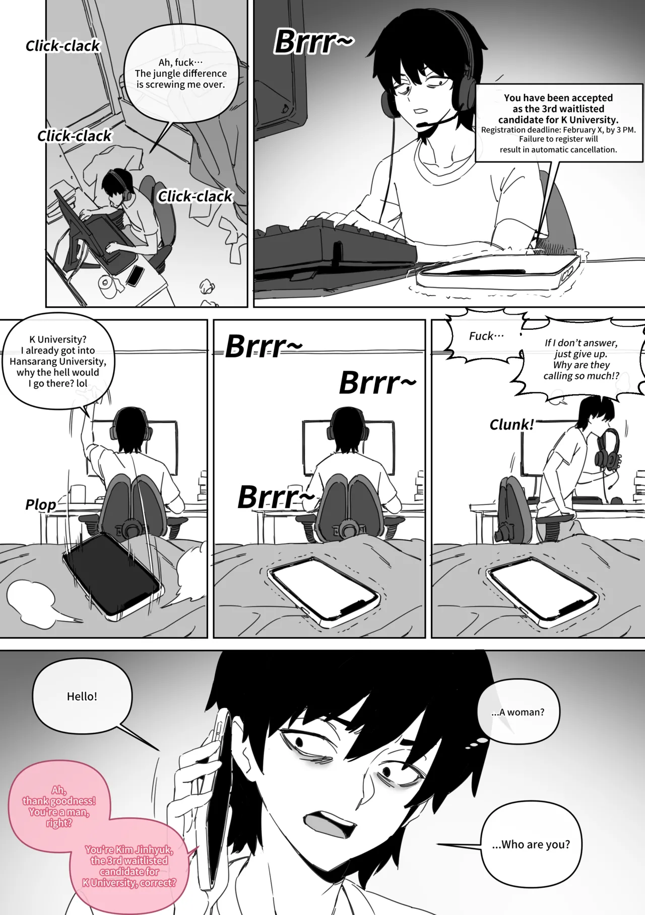 대학 예비번호 4번 권우기   Hentai Chapter 1 - page 51