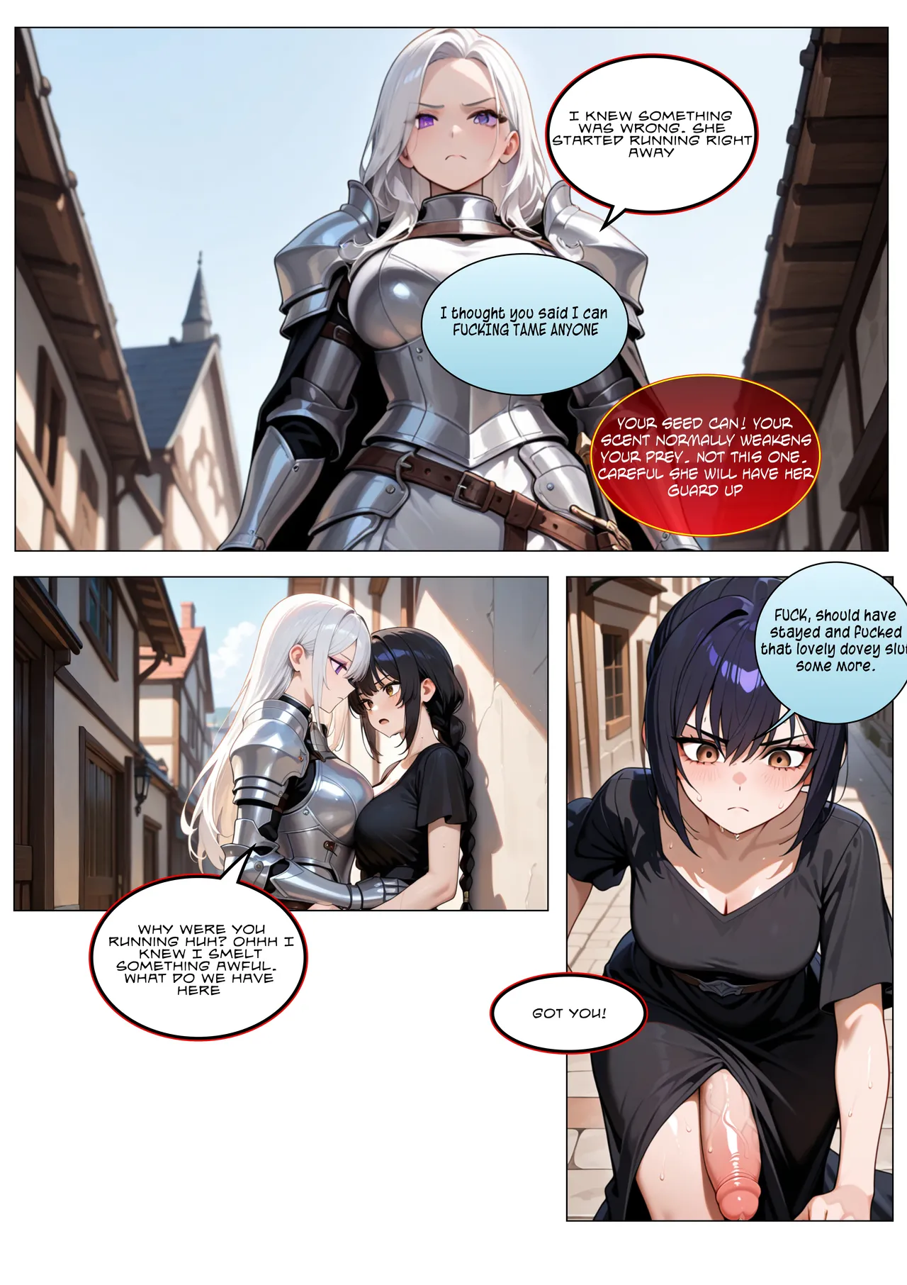 The awesome power of a futanari Part 2/2 Chapter 1 - page 24