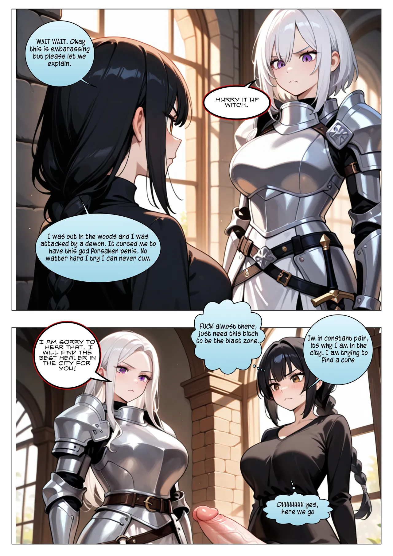 The awesome power of a futanari Part 2/2 Chapter 1 - page 26