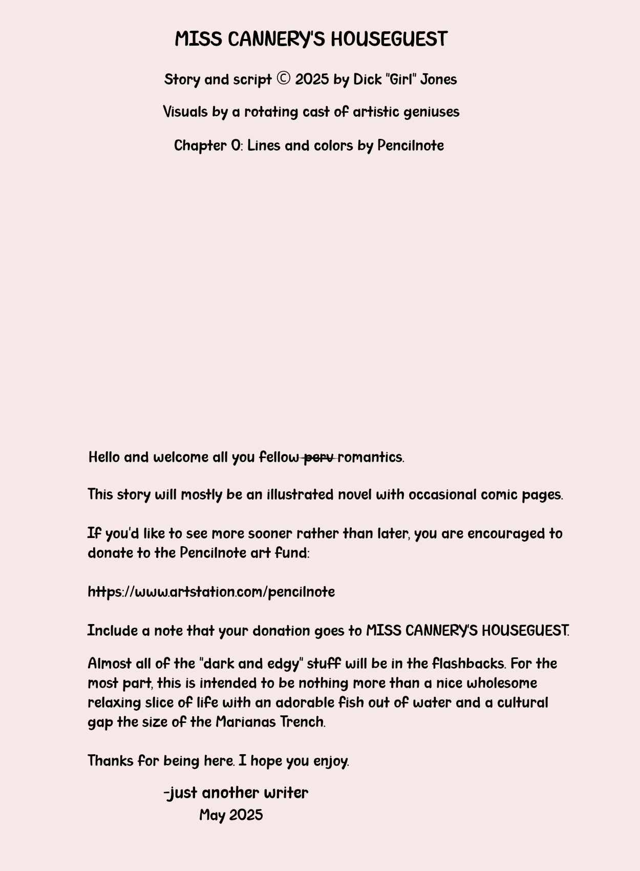 Miss Cannery's Houseguest Chapter 1 - page 3