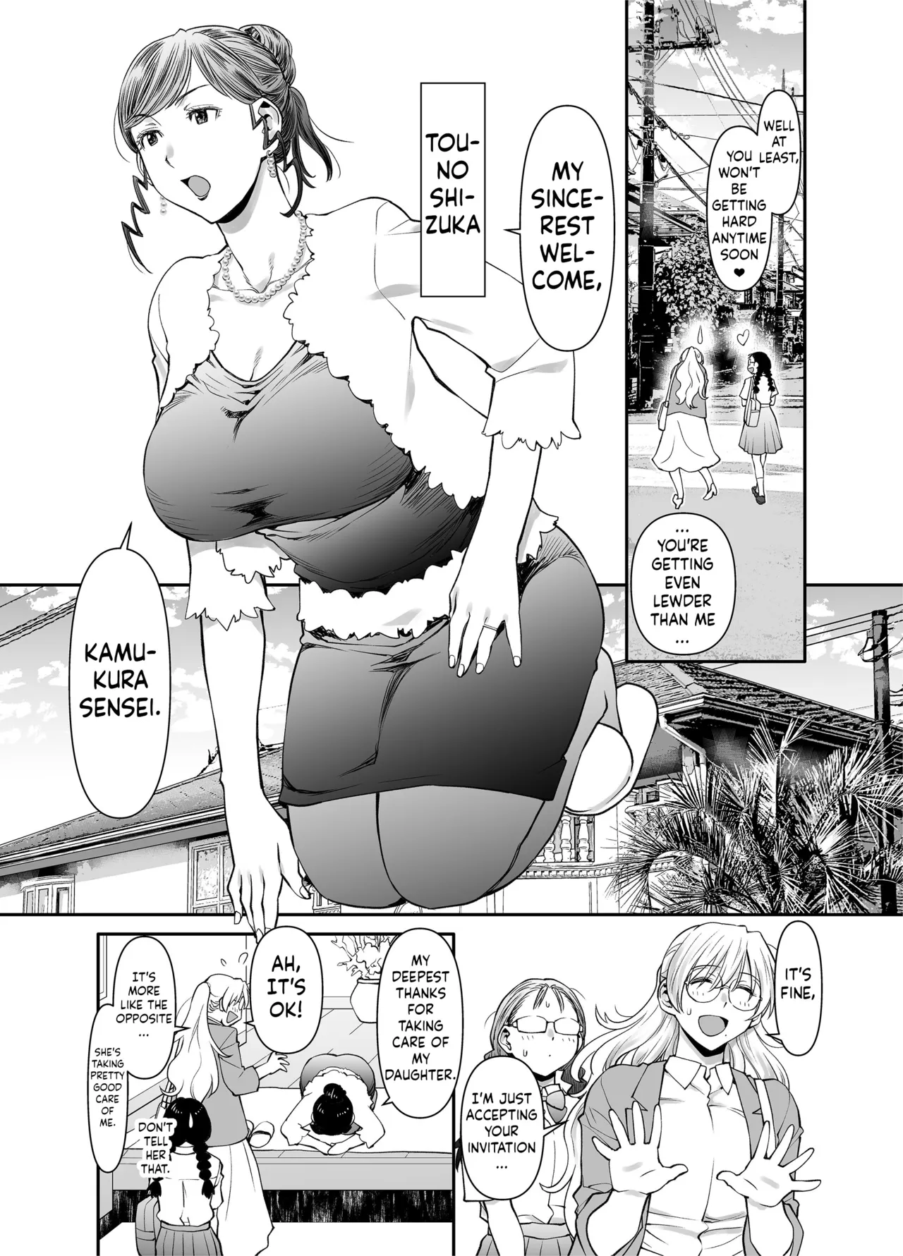 Zenbu, Sensei no Sei. 2 Zenpen Futanari Jokyoushi ga Yokkyuu Fuman na Hogosha o Sukkiri Saseru Hanashi. Chapter 1 - page 6