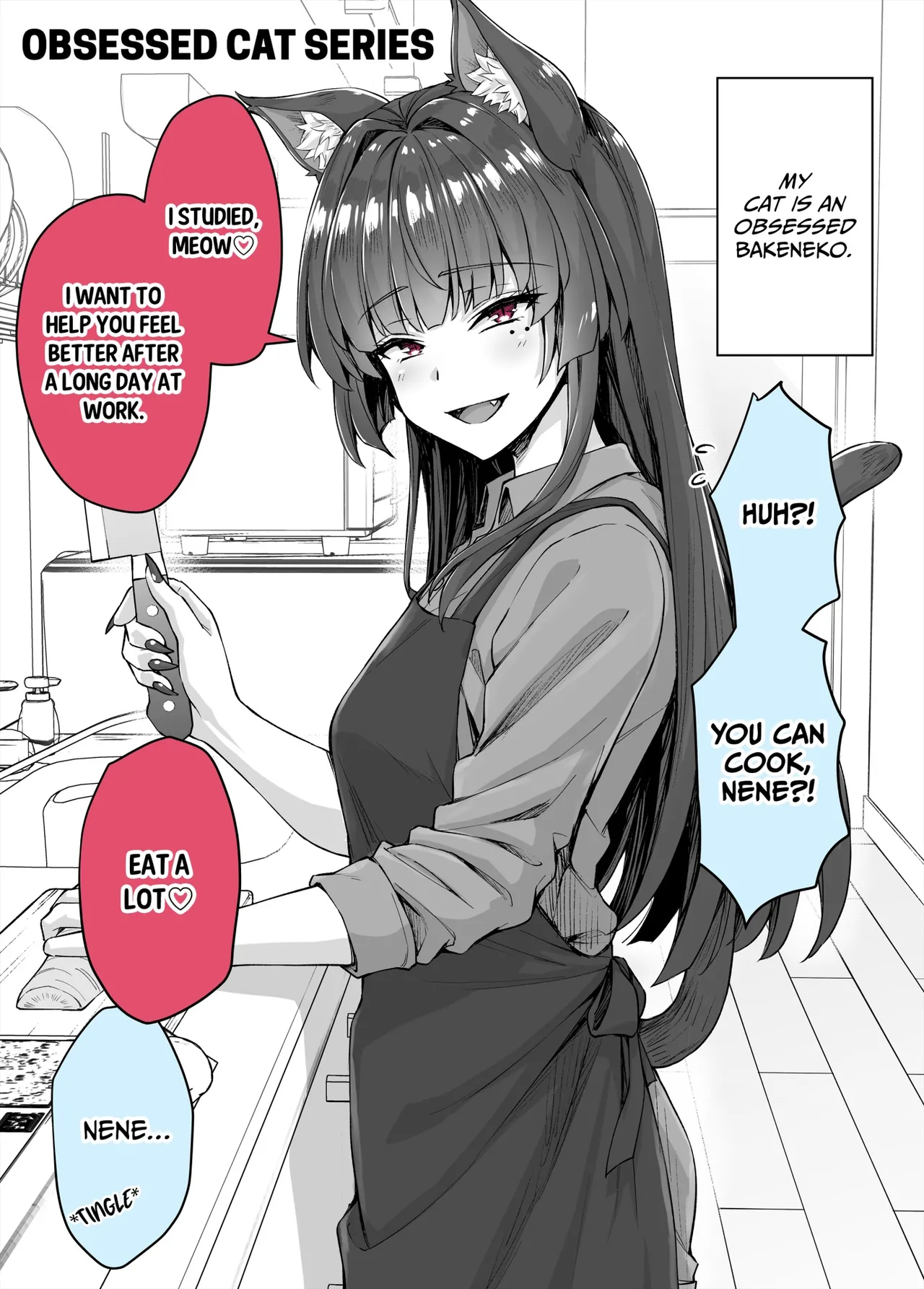 Uchi no Yandere na Kaineko-chan ni Mechakucha ni Shiborarechau Hanashi + Yandere Kai Neko Series Chapter 1 - page 60