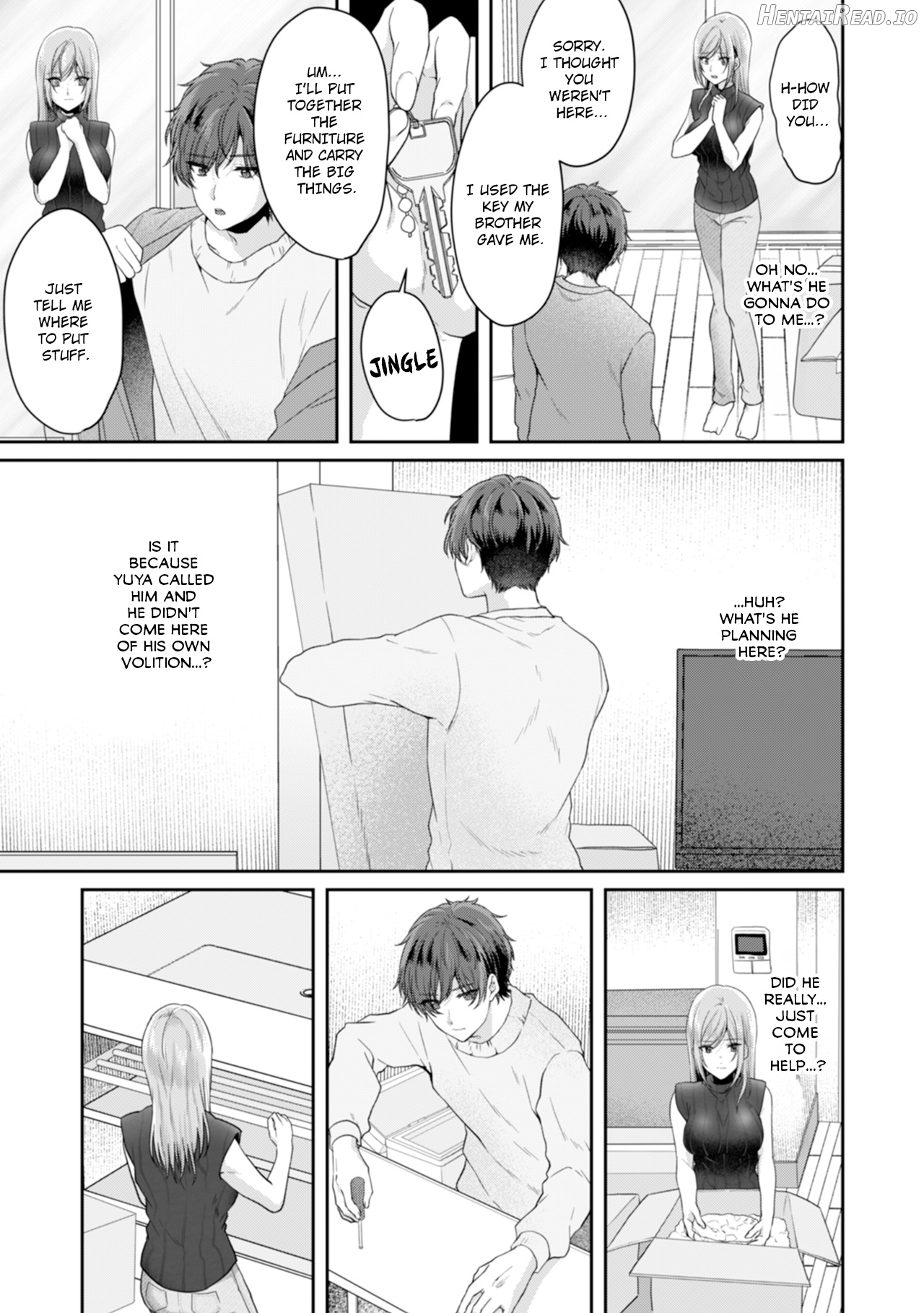 Manin Densha de Shikkin Sunzen!? Chikan Danshi no Ijiwaru na Yubi de Ikasare Tsuzuketa OL Chapter 1 - page 152