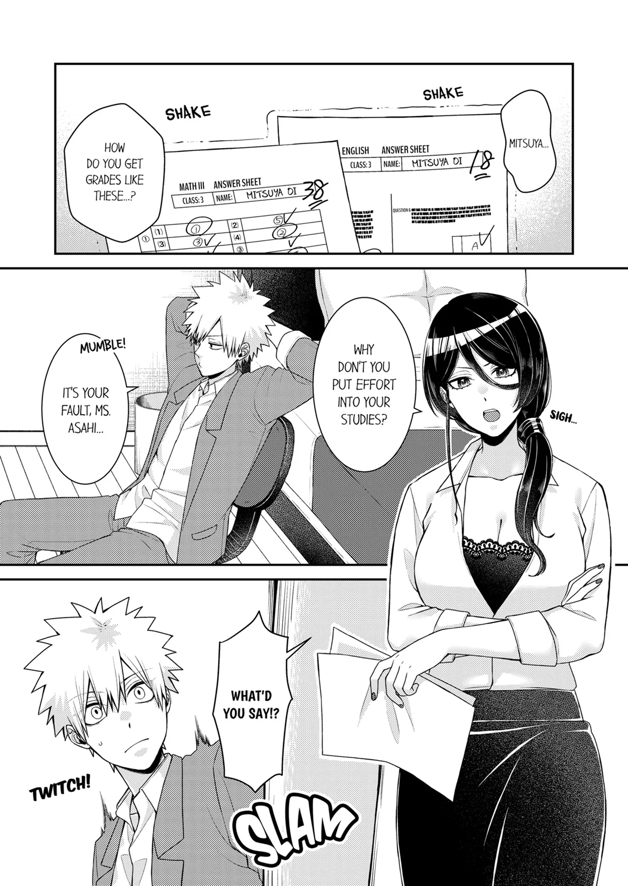 Sensei, Sounyuu Rete mo Iinda yo ne?' ~ Oshi ni Yowai Kateikyoushi, Oshiego SEX ni Hame Makete Chapter 1-8 - page 2