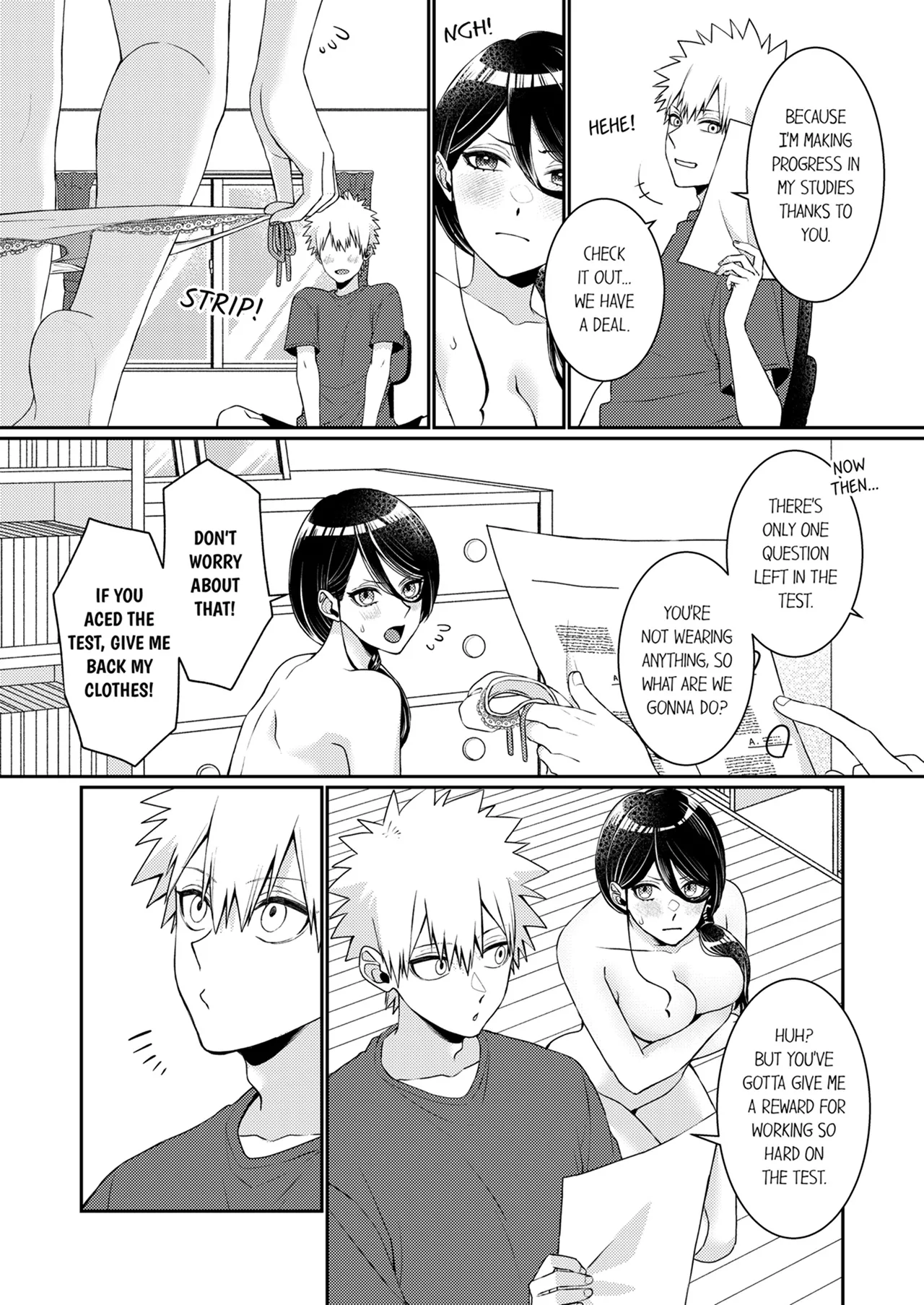 Sensei, Sounyuu Rete mo Iinda yo ne?' ~ Oshi ni Yowai Kateikyoushi, Oshiego SEX ni Hame Makete Chapter 1-8 - page 30