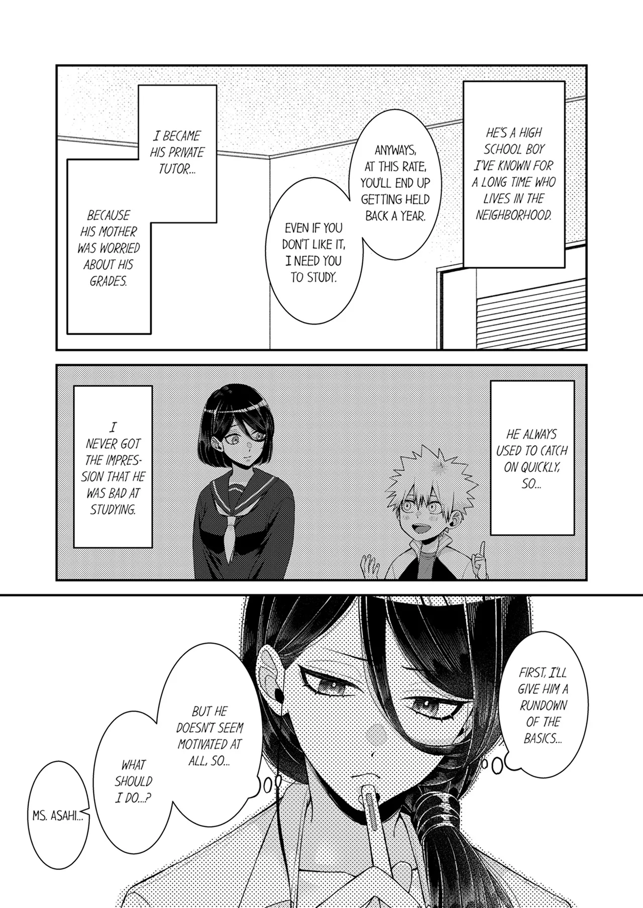 Sensei, Sounyuu Rete mo Iinda yo ne?' ~ Oshi ni Yowai Kateikyoushi, Oshiego SEX ni Hame Makete Chapter 1-8 - page 4