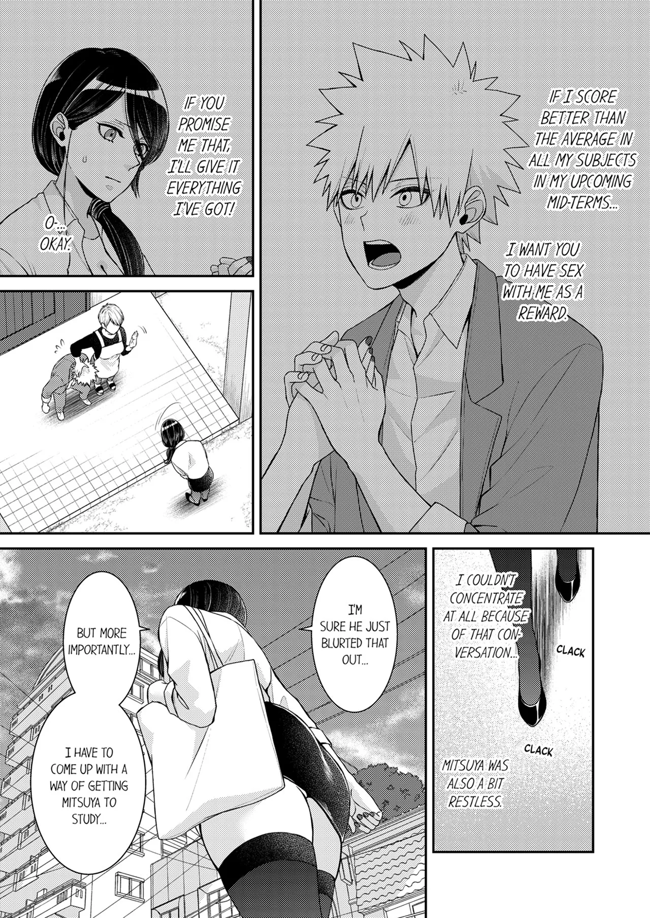 Sensei, Sounyuu Rete mo Iinda yo ne?' ~ Oshi ni Yowai Kateikyoushi, Oshiego SEX ni Hame Makete Chapter 1-8 - page 7