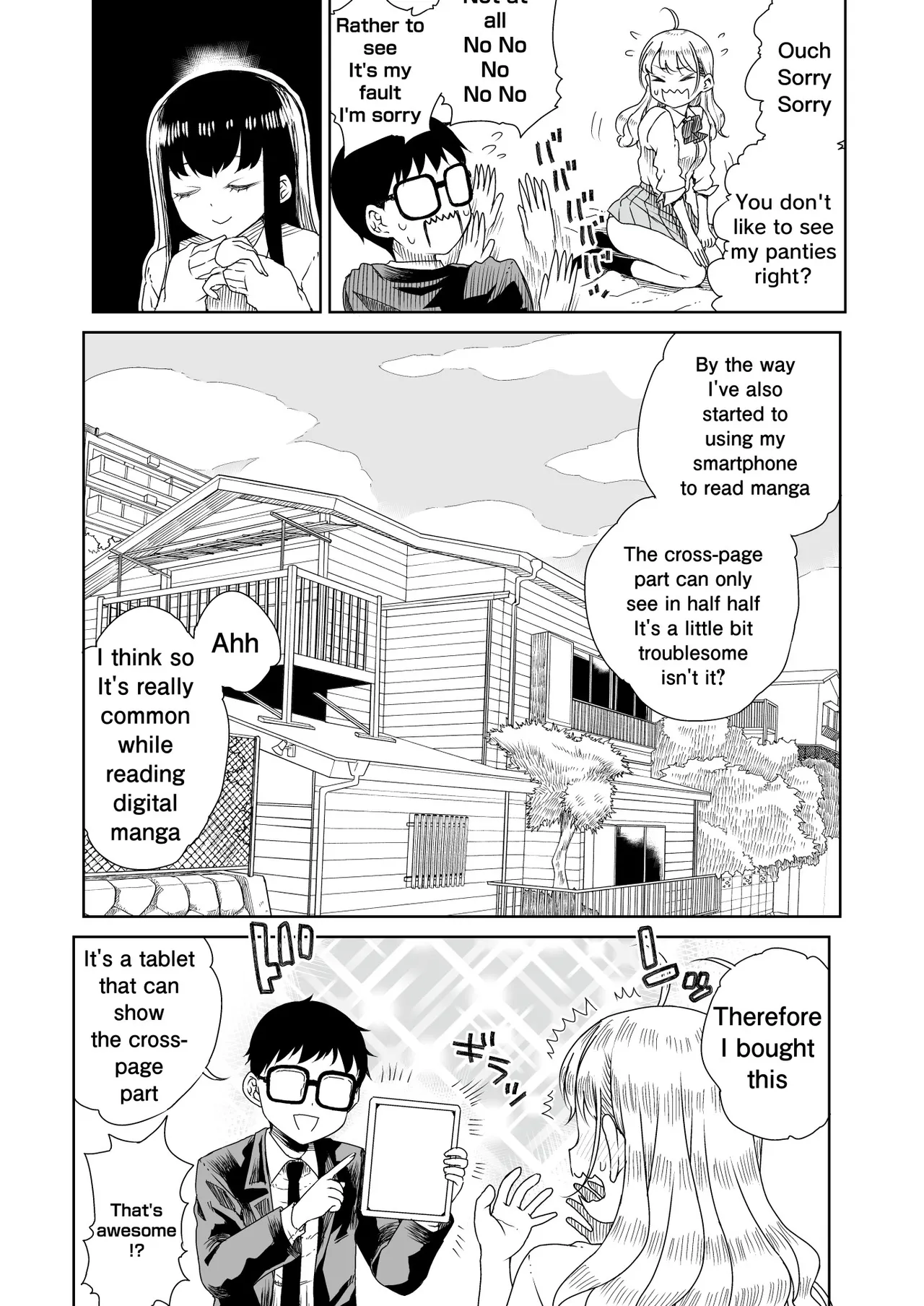 Ota Gyaru ~Otaku ni Yasashii Shiro & Guro Gyaru to LoveLove Noumitsu Fudeoroshi W Ecchi~ Chapter 1 - page 4