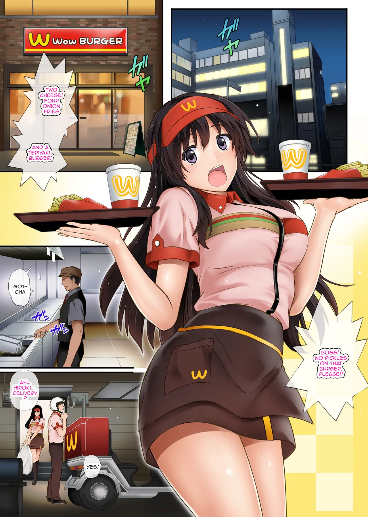He and I and the manager are working together Chapter 1 - page 10