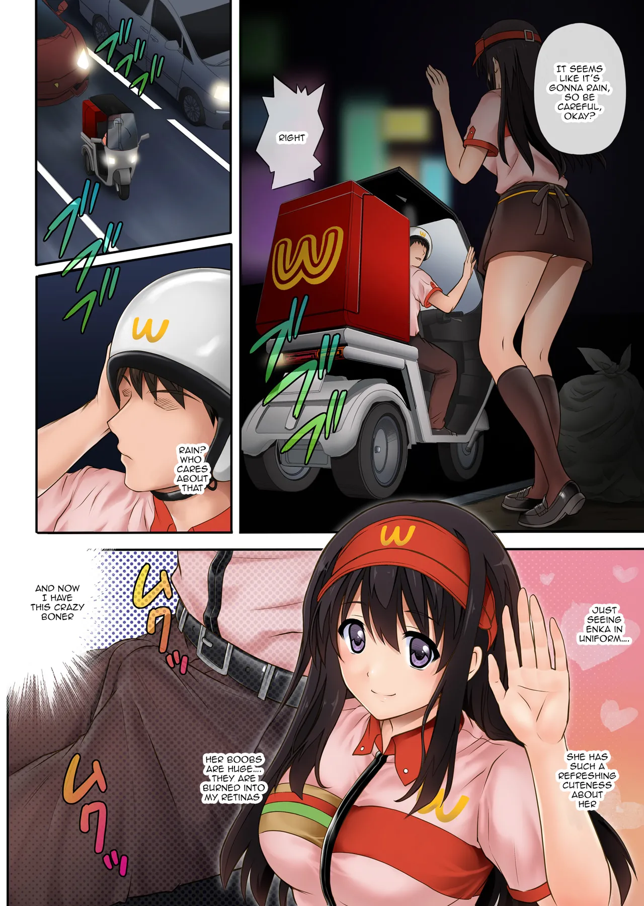 He and I and the manager are working together Chapter 1 - page 11