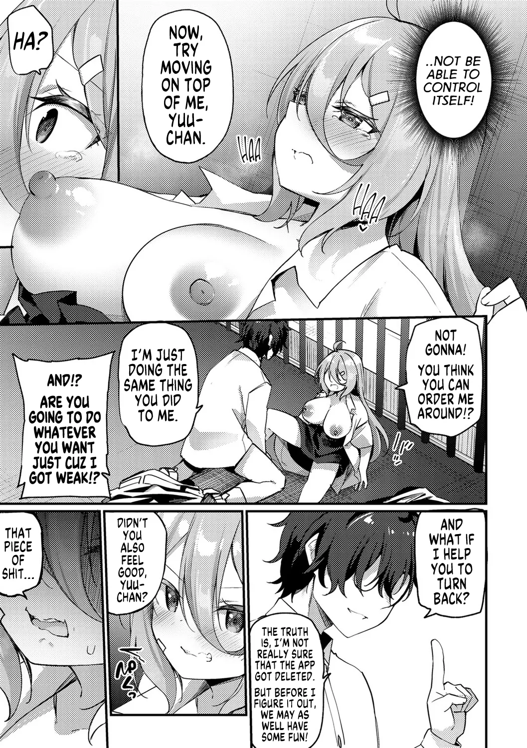 TS Delinquent and a Four-Eyes Chapter 1 - page 15