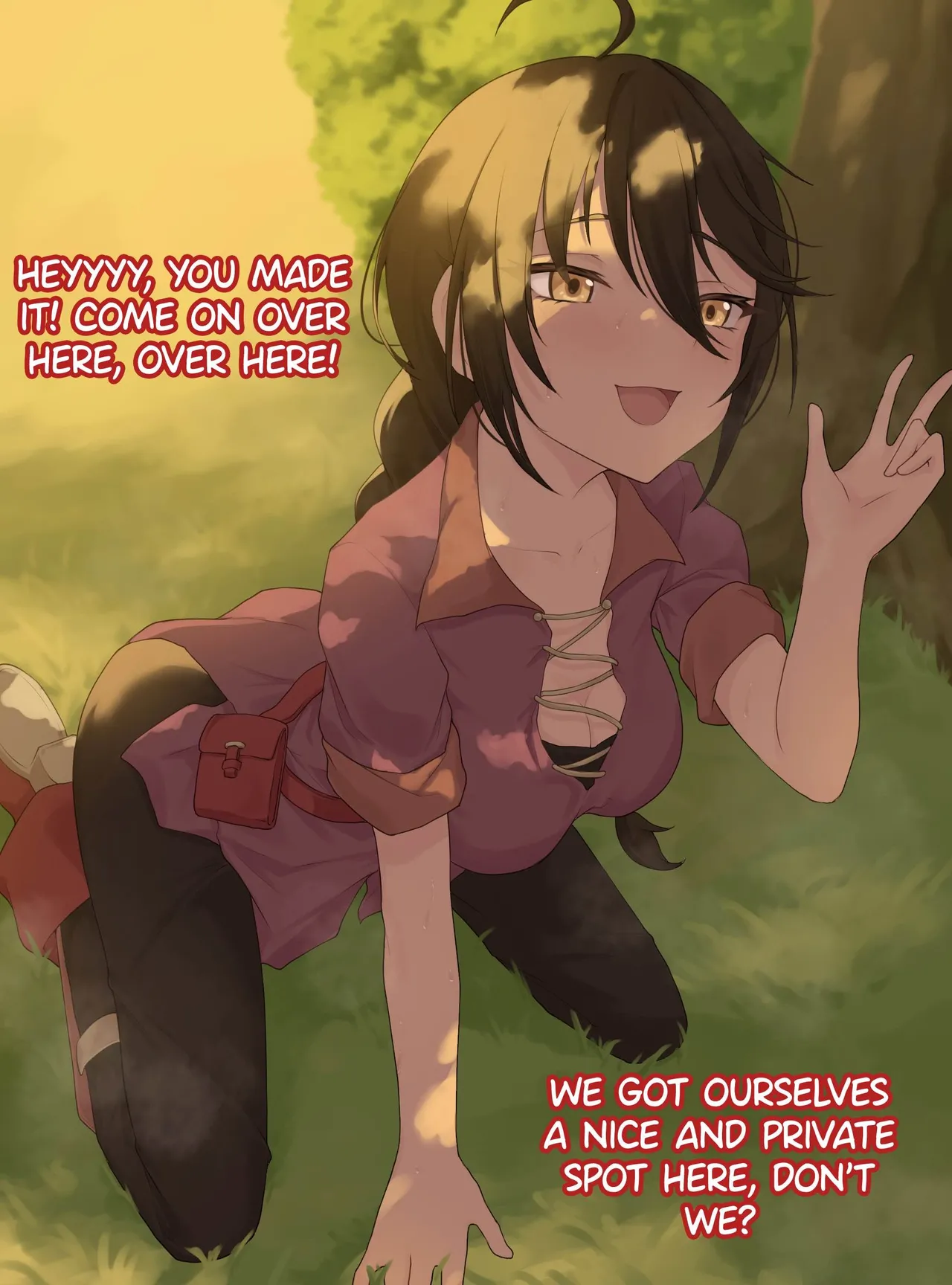 Secret Meeting with the village girl Chapter 1 - page 1