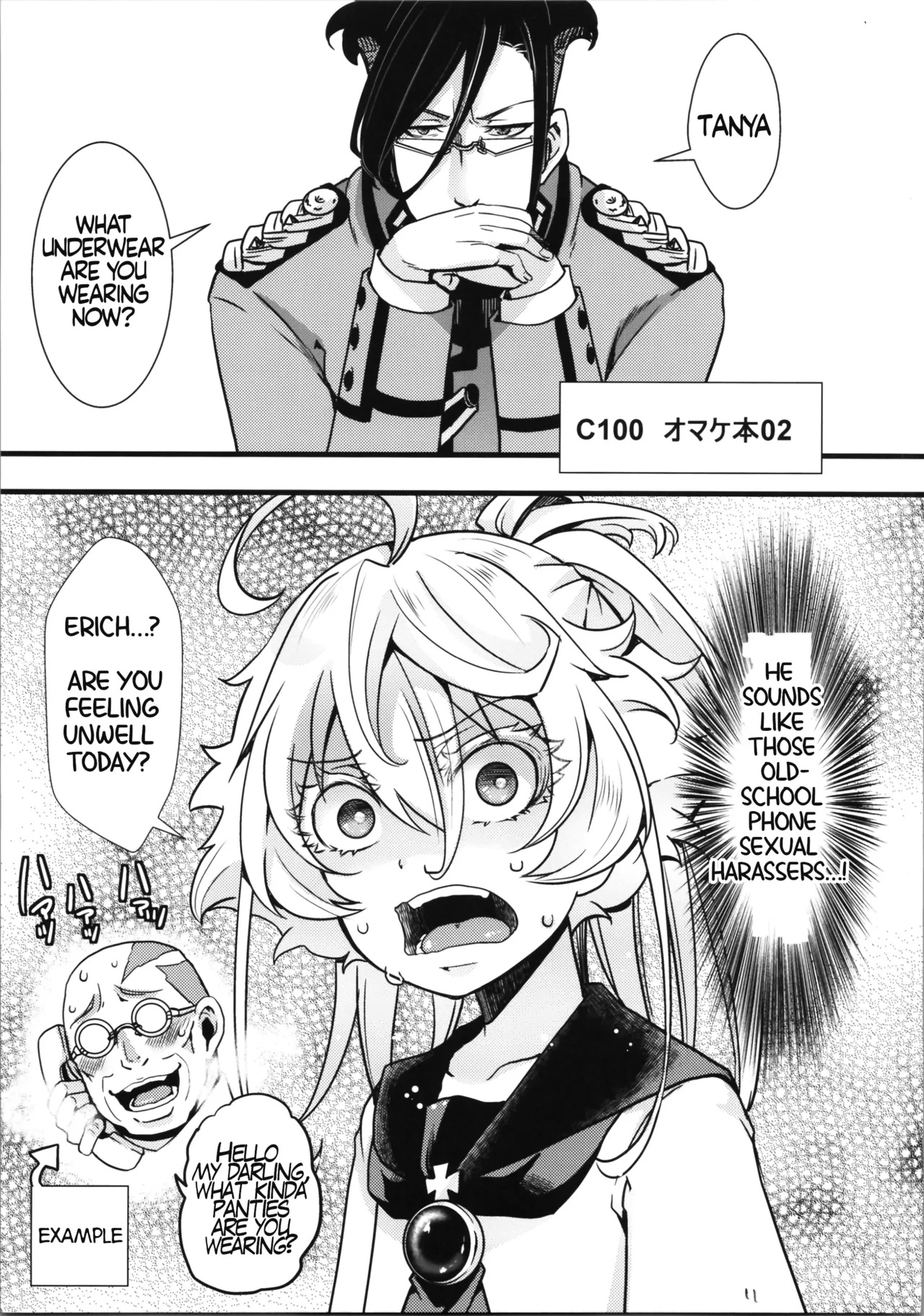 C100 Bonus Book 01 - Sailor Suit Tanya-chan's Story R-18ver Chapter 1 - page 11