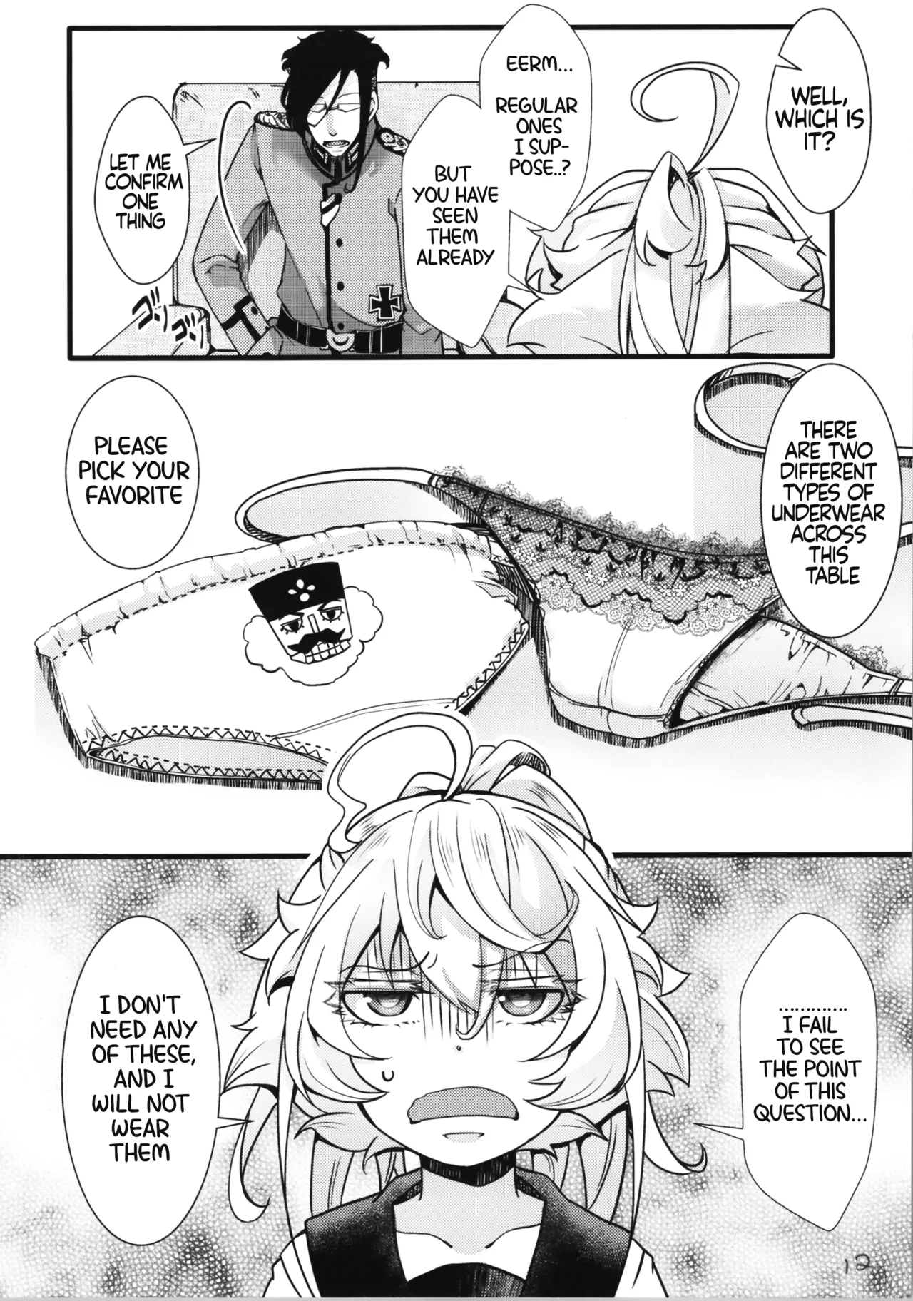 C100 Bonus Book 01 - Sailor Suit Tanya-chan's Story R-18ver Chapter 1 - page 12