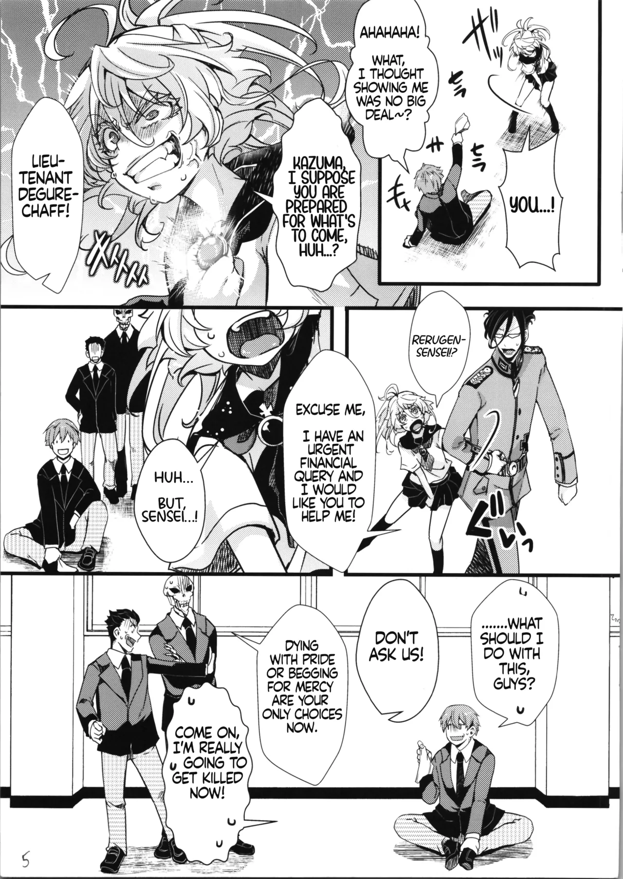 C100 Bonus Book 01 - Sailor Suit Tanya-chan's Story R-18ver Chapter 1 - page 5