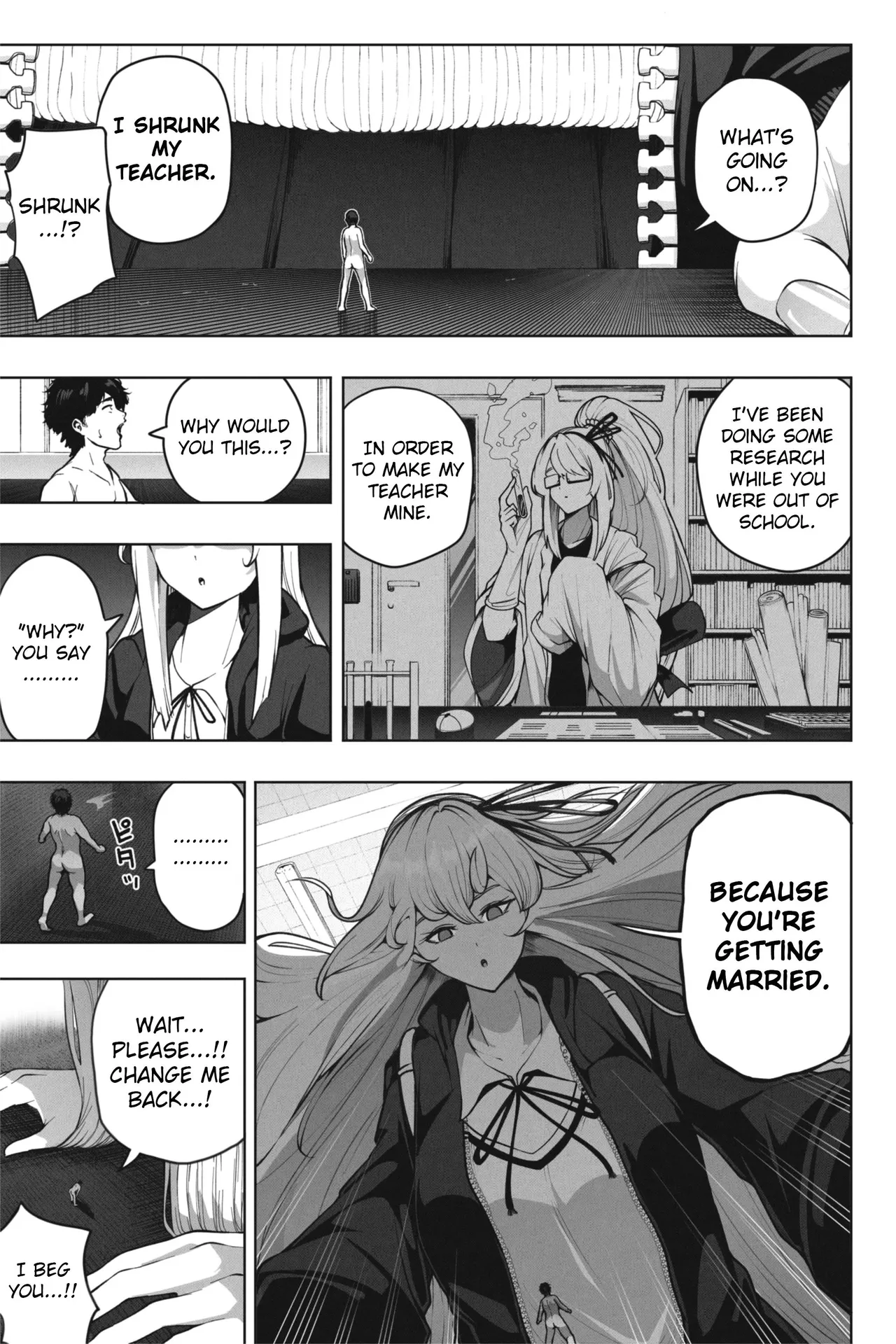 Shrinking Valentine - With love to the teacher Chapter 1 - page 10