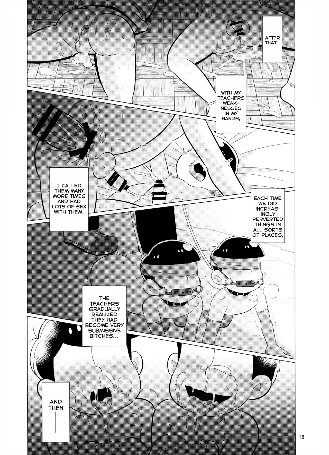 Bitch Pig Slave Senseis Chapter 1 - page 16