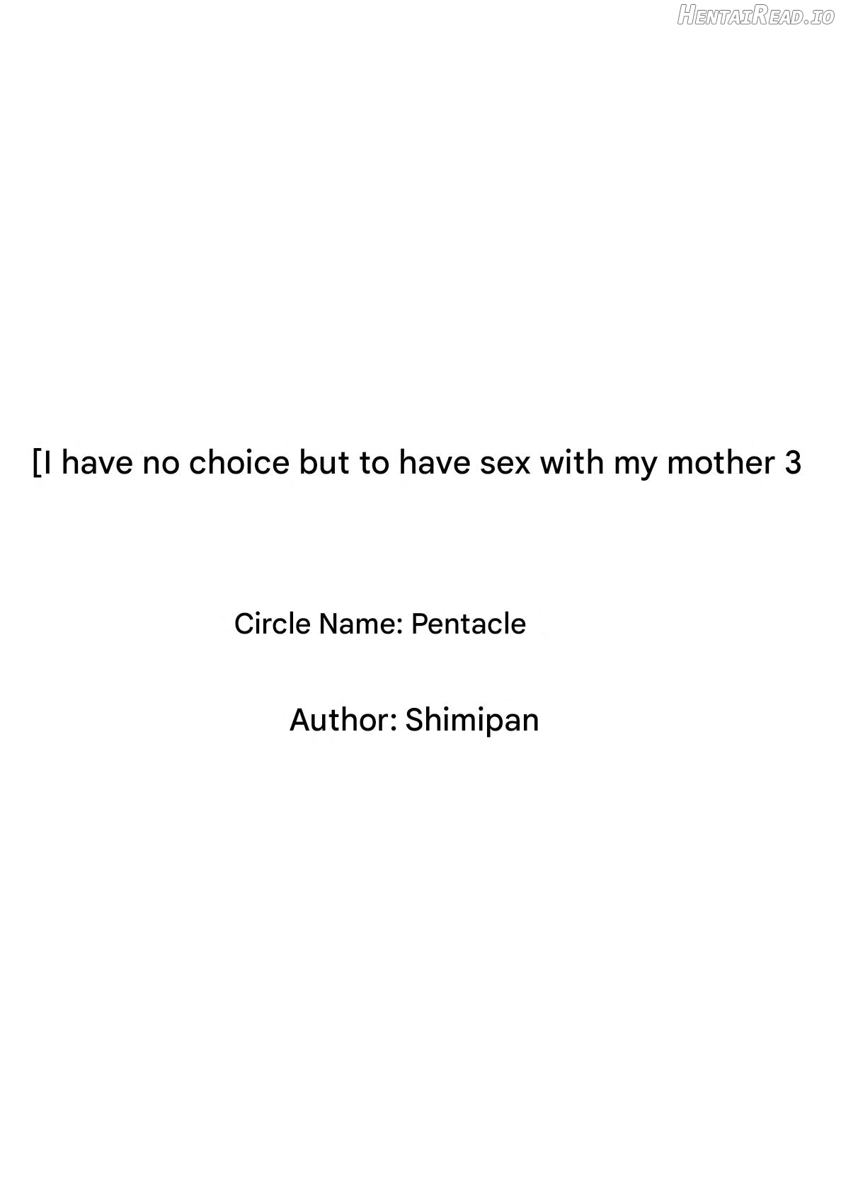 Shikatanaku Kaa-chan to Sex Shimasu 3 - I Have No Choice But to Sleep with My Mother 3 Chapter 1 - page 3
