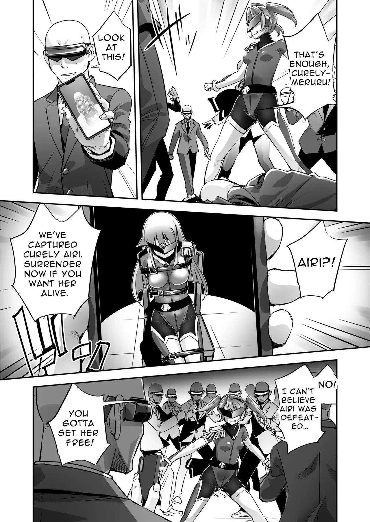 FlameFrost Duo TWIN CURELY ~Yuri Heroines Defeated By Dicks~ 1+2 Chapter 1 - page 13