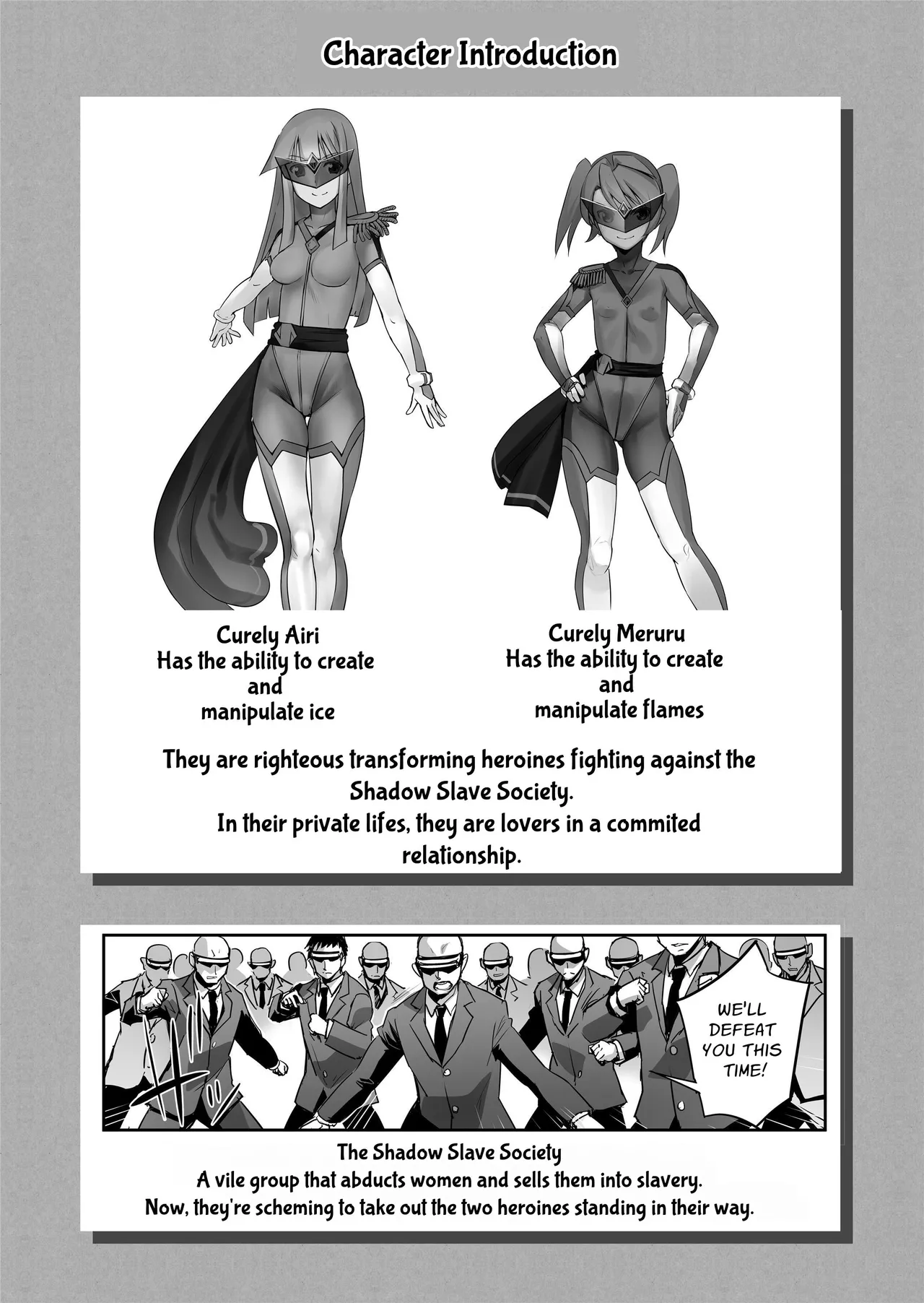 FlameFrost Duo TWIN CURELY ~Yuri Heroines Defeated By Dicks~ 1+2 Chapter 1 - page 31
