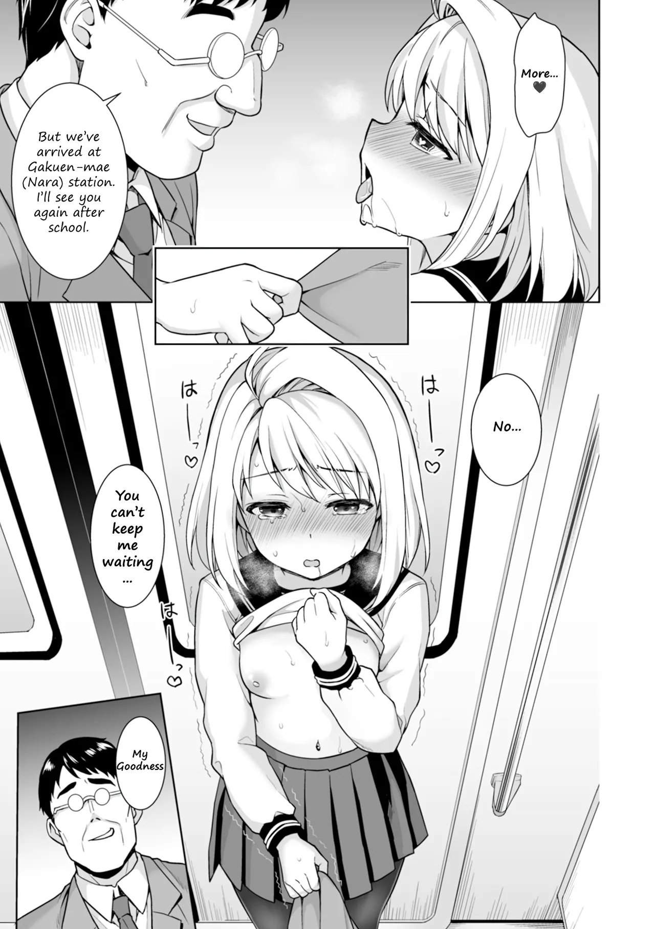 Mukuchi Shoujo no Chikan Higai - ALL CHAPTERS Chapter 2 - page 128