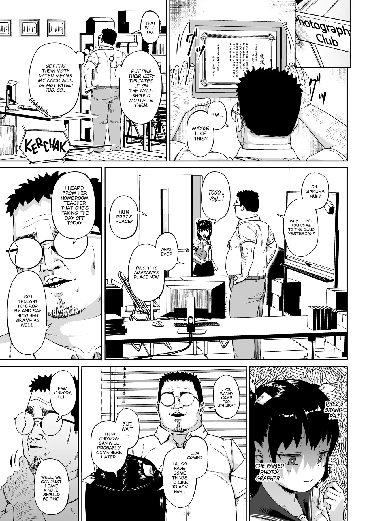 Joshi Shashin-bu to Oji-san Shidouin Chapter 1 - page 108