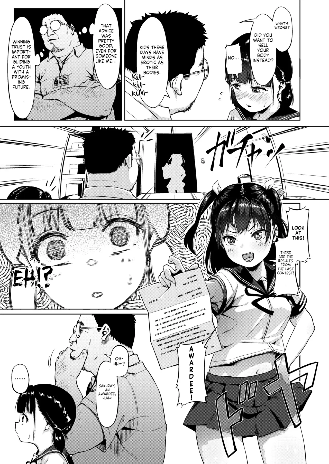 Joshi Shashin-bu to Oji-san Shidouin Chapter 1 - page 11