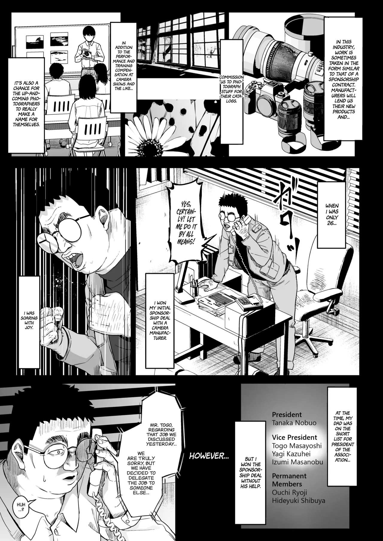Joshi Shashin-bu to Oji-san Shidouin Chapter 1 - page 112