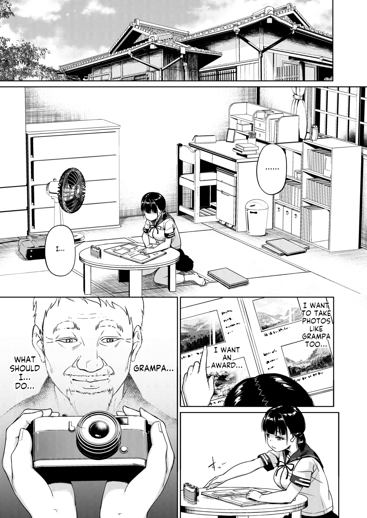Joshi Shashin-bu to Oji-san Shidouin Chapter 1 - page 13