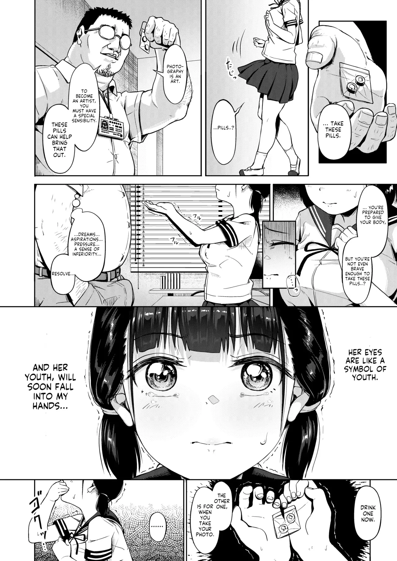Joshi Shashin-bu to Oji-san Shidouin Chapter 1 - page 16