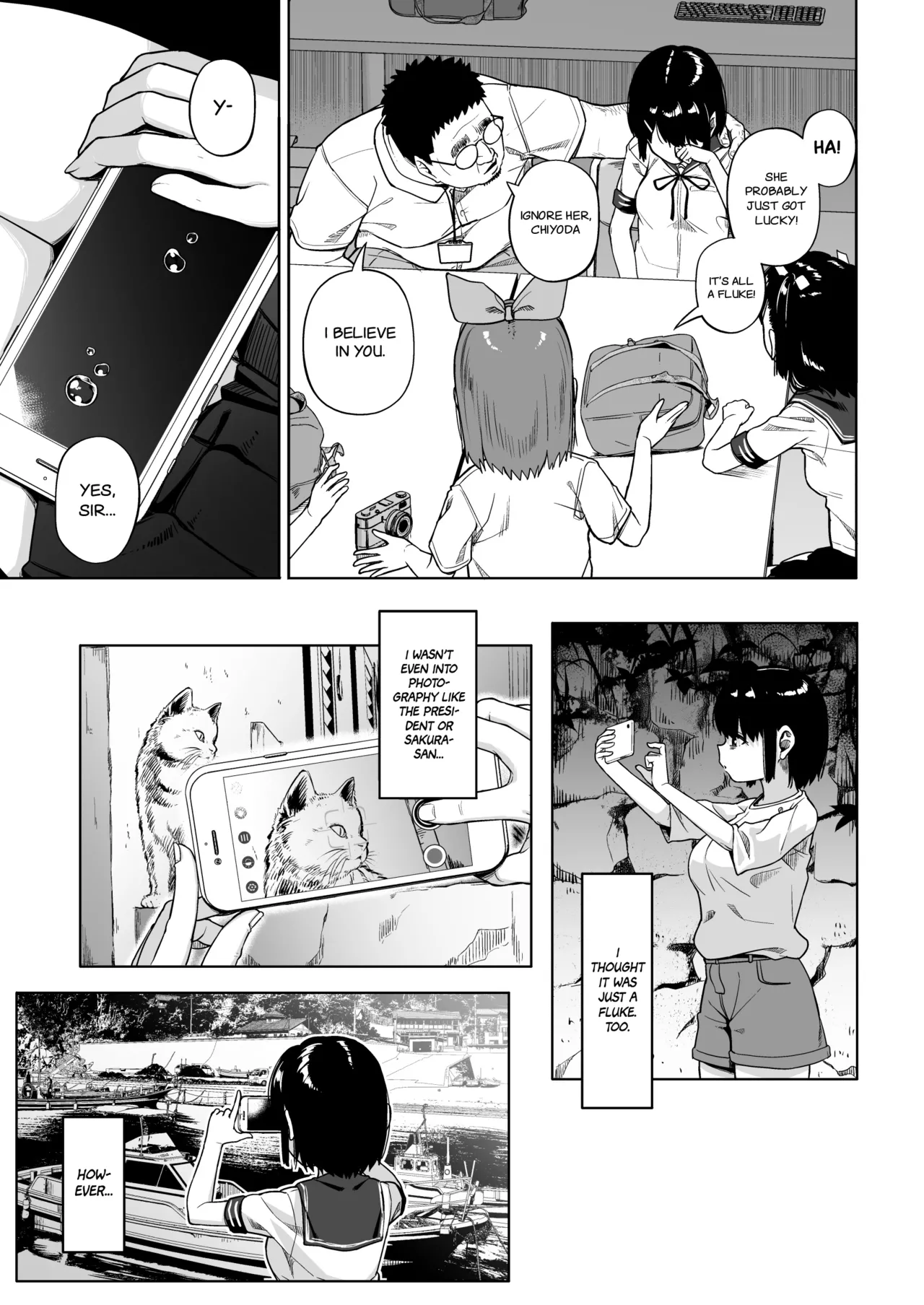 Joshi Shashin-bu to Oji-san Shidouin Chapter 1 - page 164