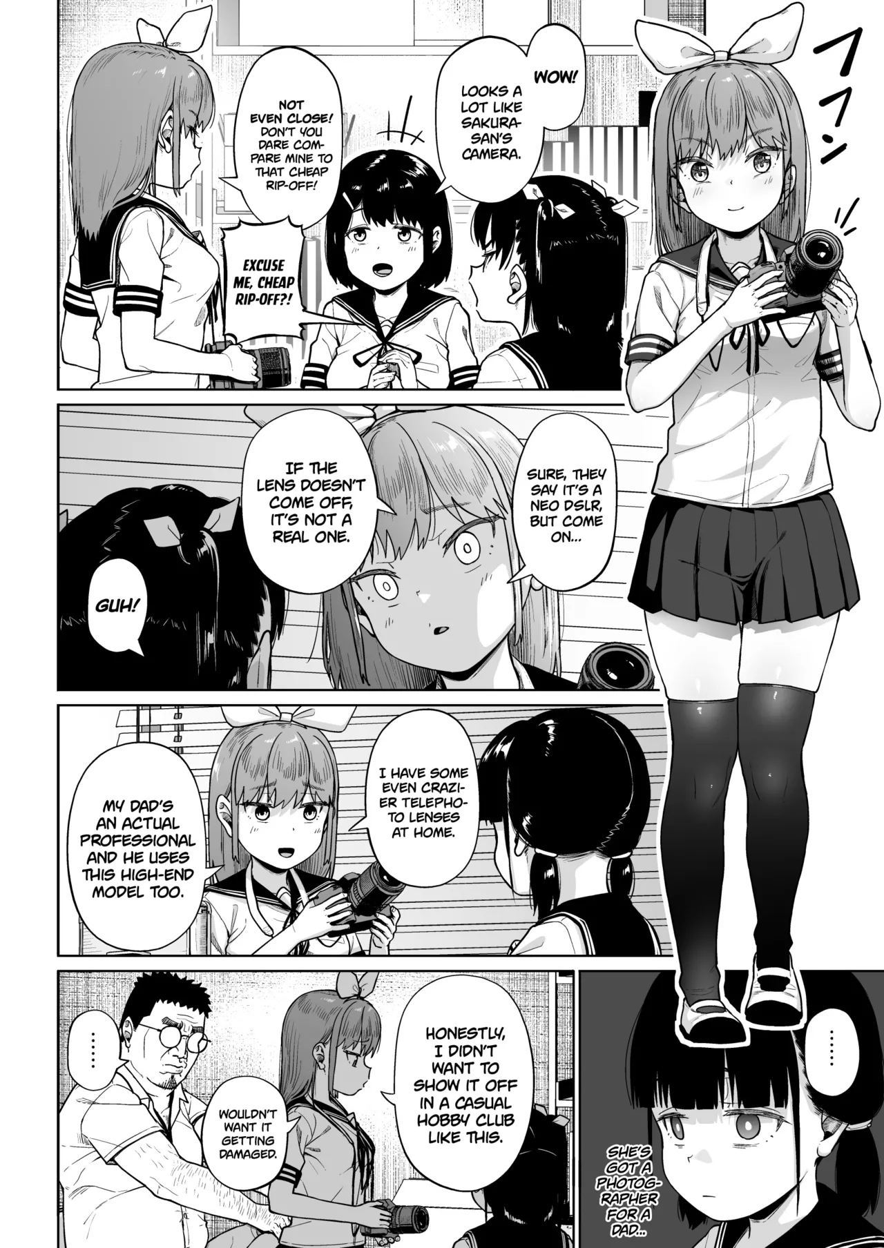 Joshi Shashin-bu to Oji-san Shidouin Chapter 1 - page 206