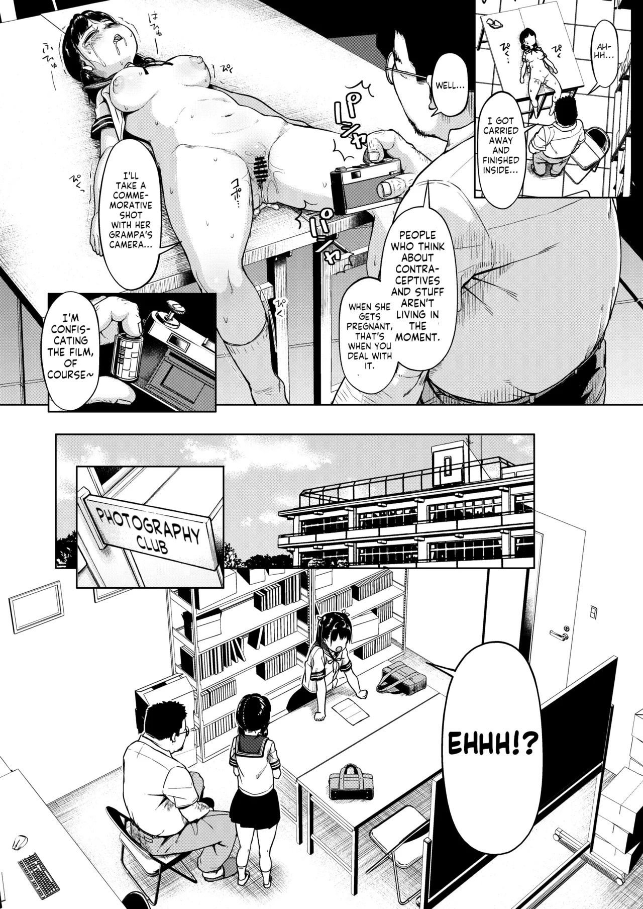 Joshi Shashin-bu to Oji-san Shidouin Chapter 1 - page 40