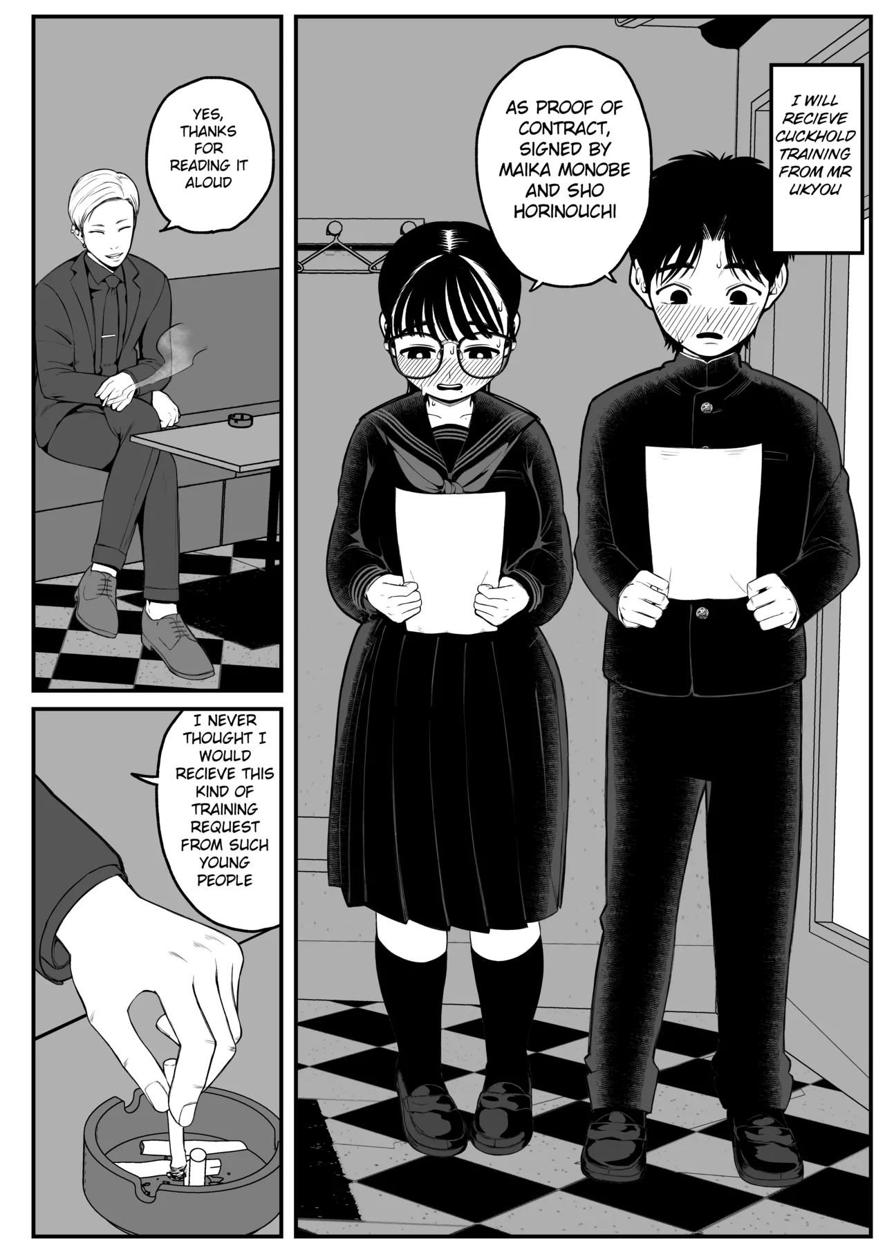 Ga-rufurendo to Goshujin sama to no Fuyuyasumi Omnibus Chapter 1 - page 4