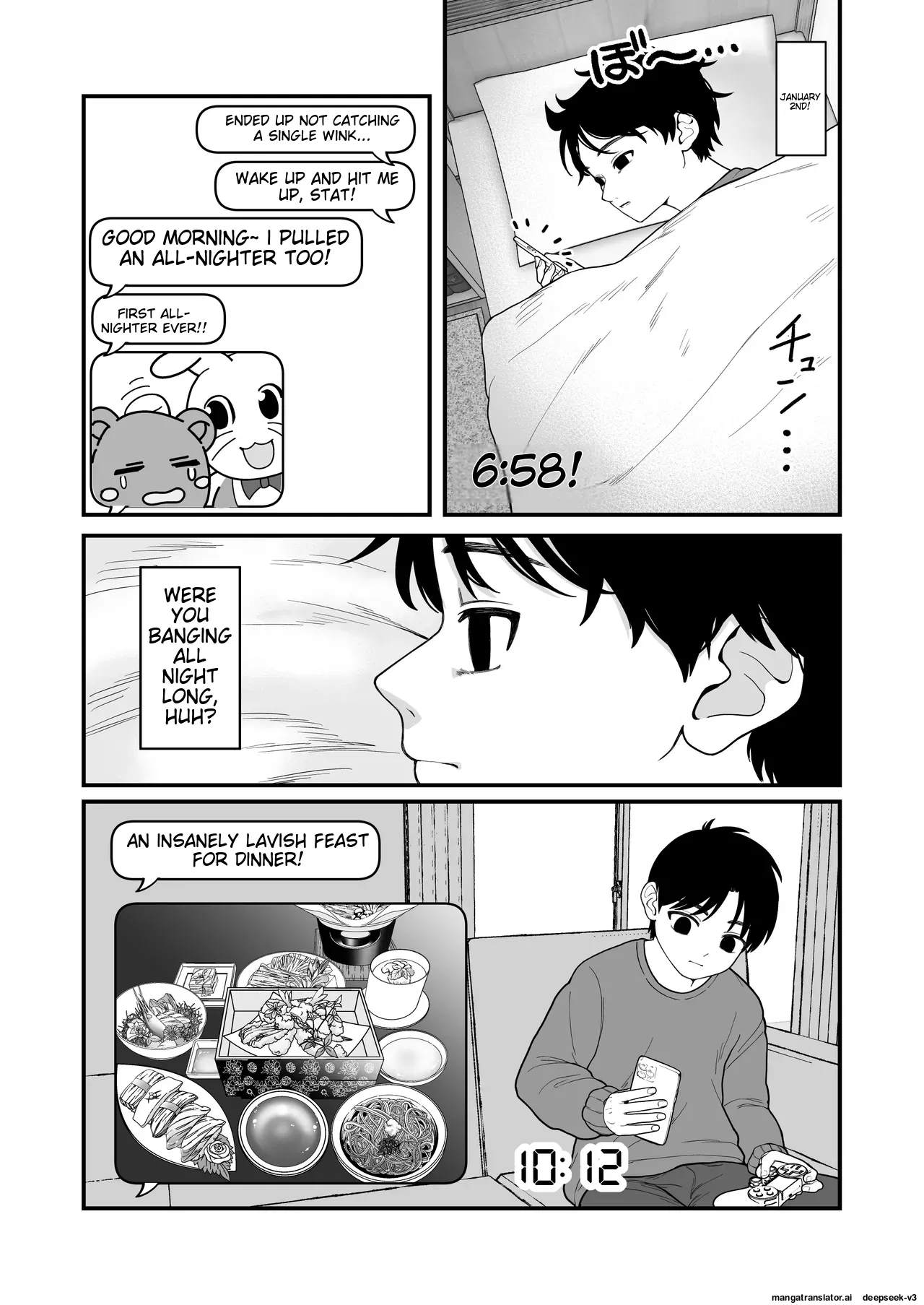 Ga-rufurendo to Goshujin sama to no Fuyuyasumi Omnibus Chapter 1 - page 92
