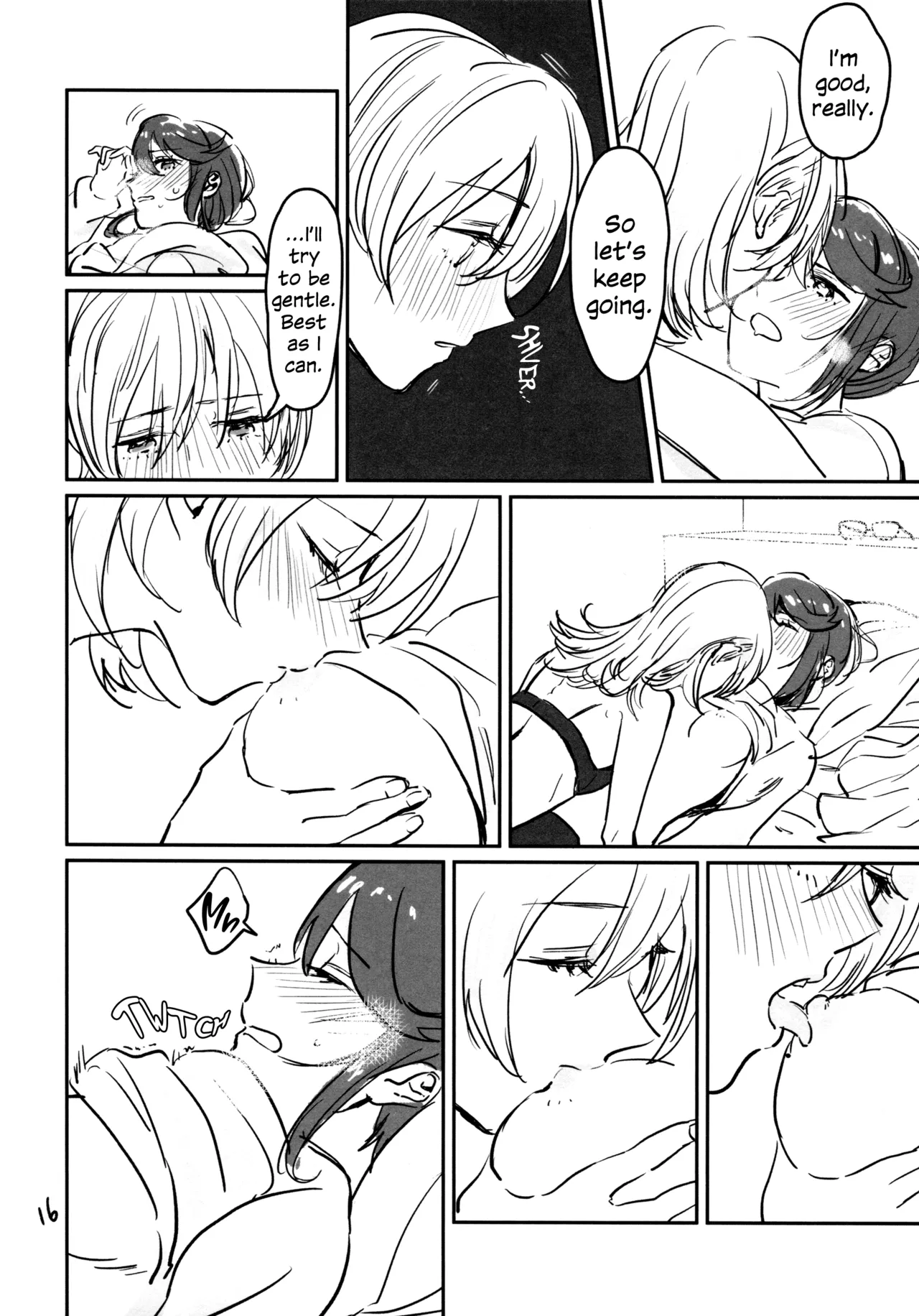 Kokuhaku wa "Title Mitei Chapter 1 - page 17