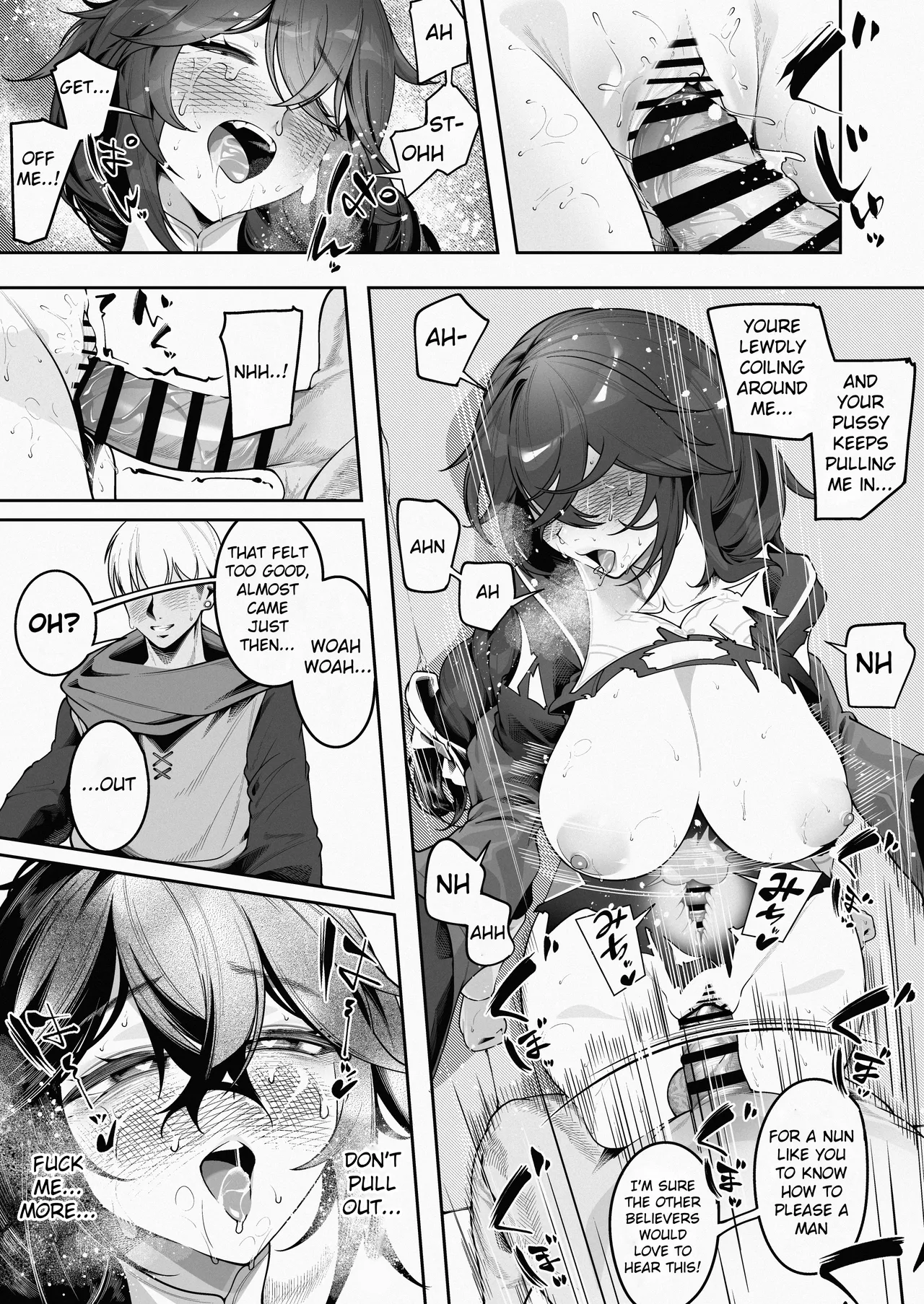 Nuns Defeated By Bandits - Skeb Request Chapter 1 - page 3